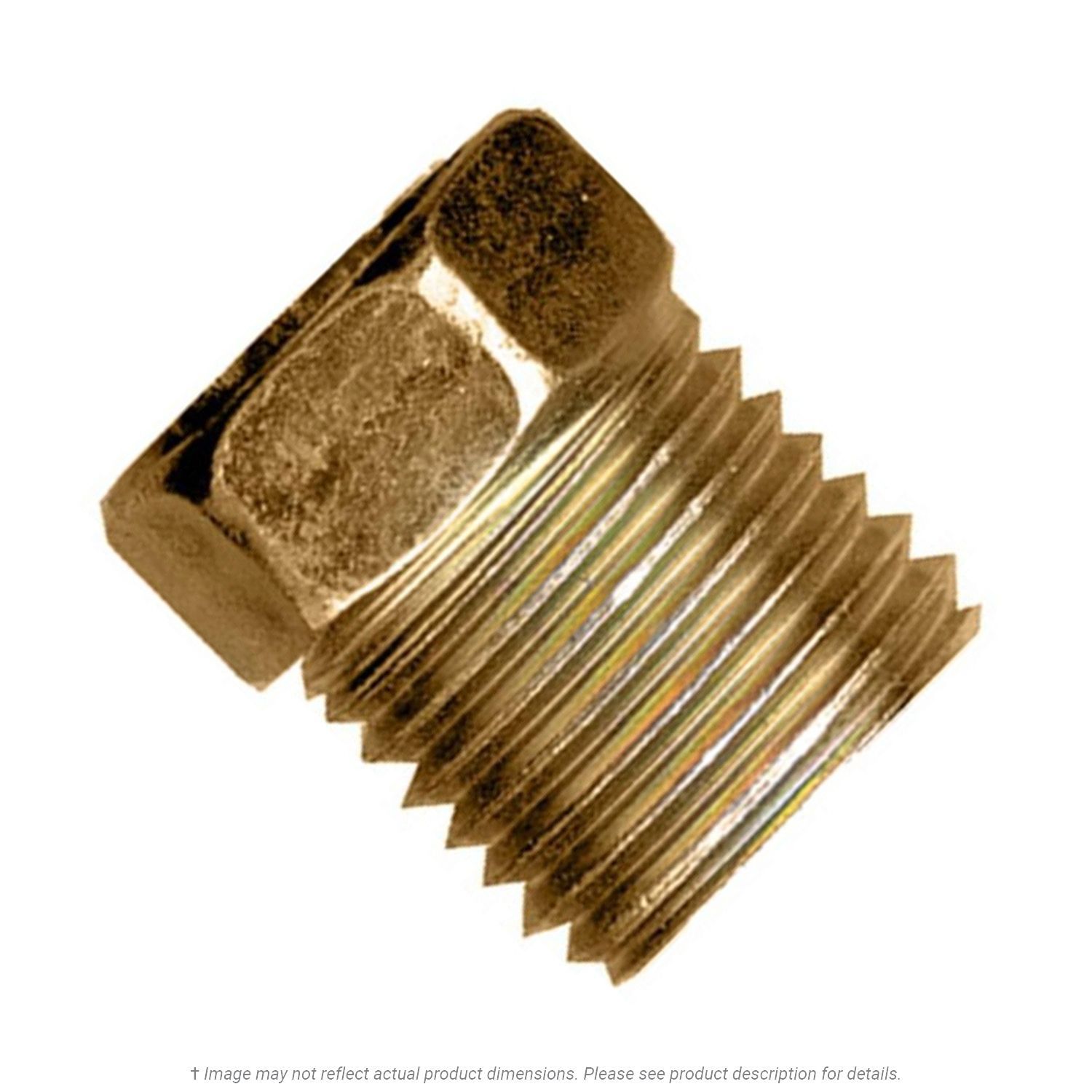 3/8" Tube Brass Male 45° Inverted Flare Nut