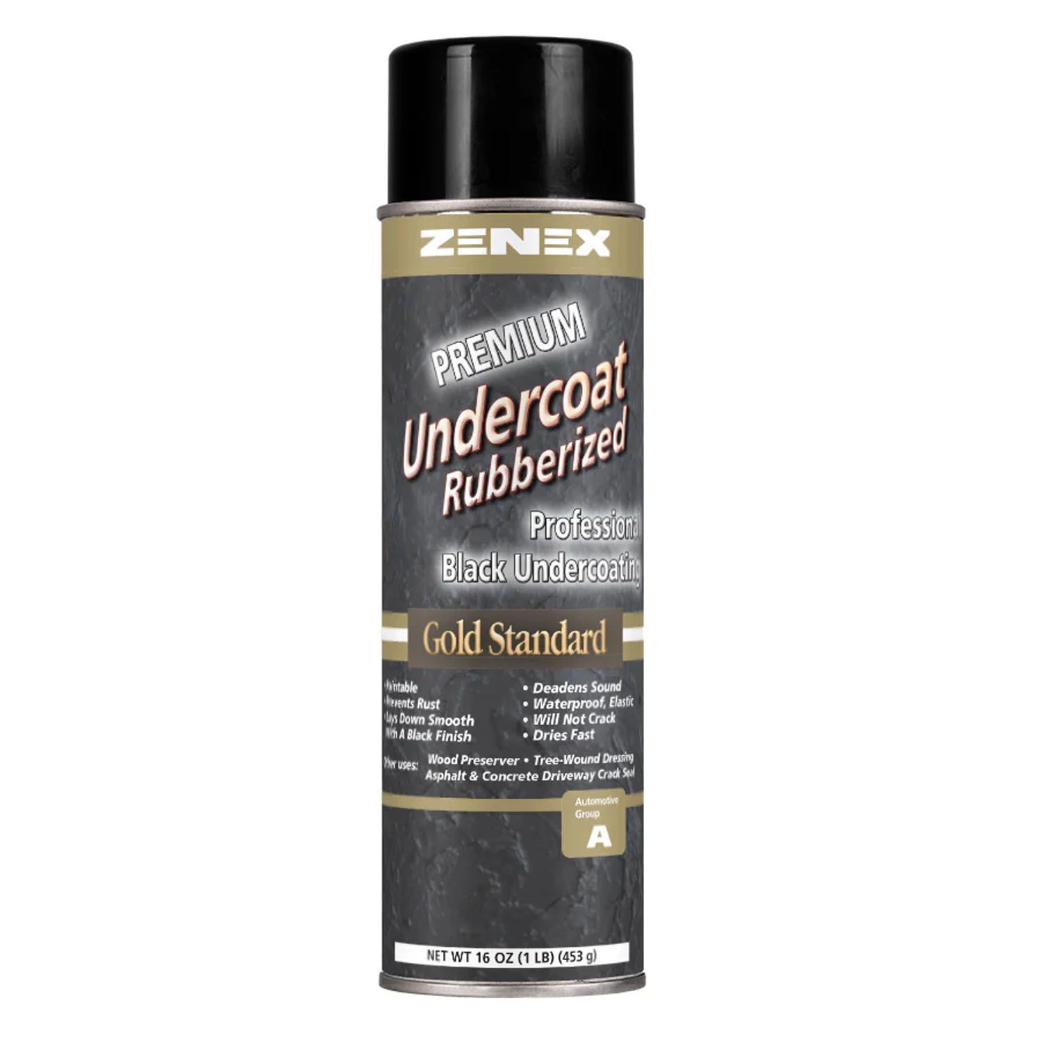 Zenex Rubberized Spray Undercoating 16 oz