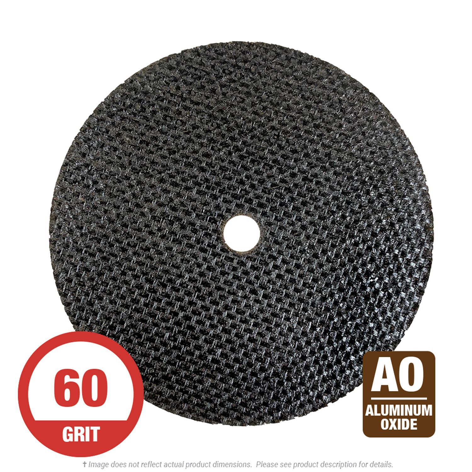 CGW 35687 Die Grinder 1-1/2" x 1/32" Thk. x 1/4" Arb. Cut-Off Wheel T1 60G AO 50 per Box