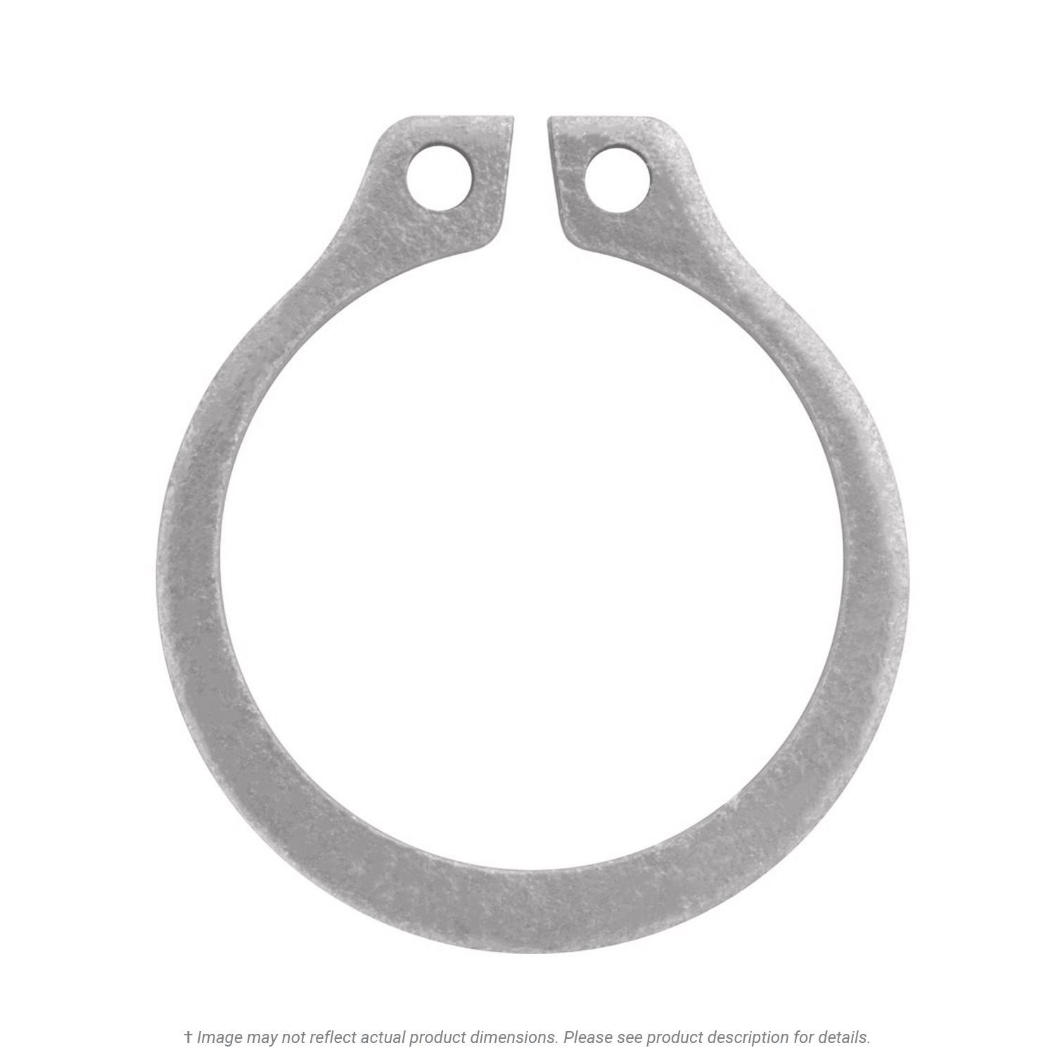 1-3/8" Zinc Plated External Retaining Ring - 50 per Box