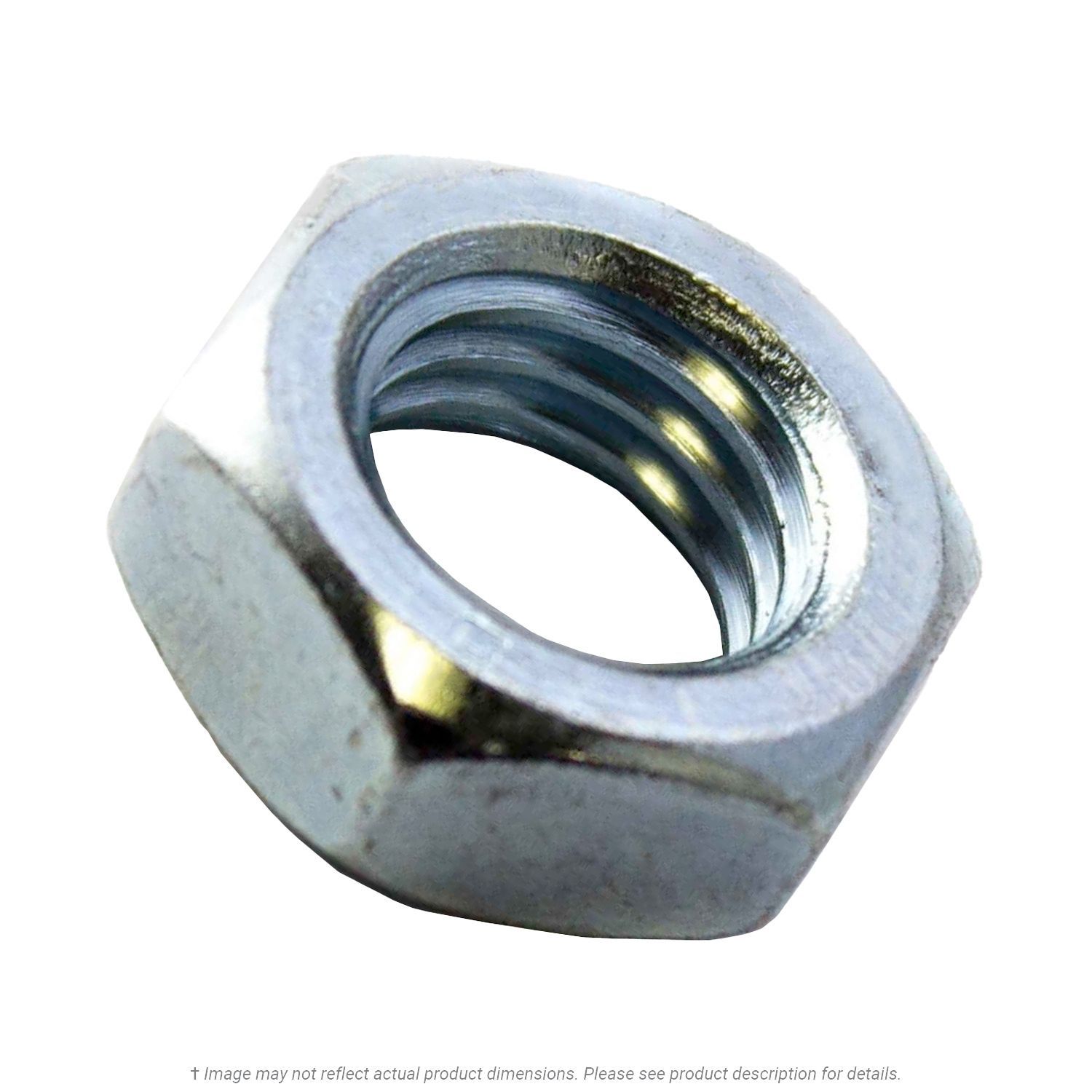 3/4"-10 Zinc Plated Finish Hex Jam Nut Grade 5