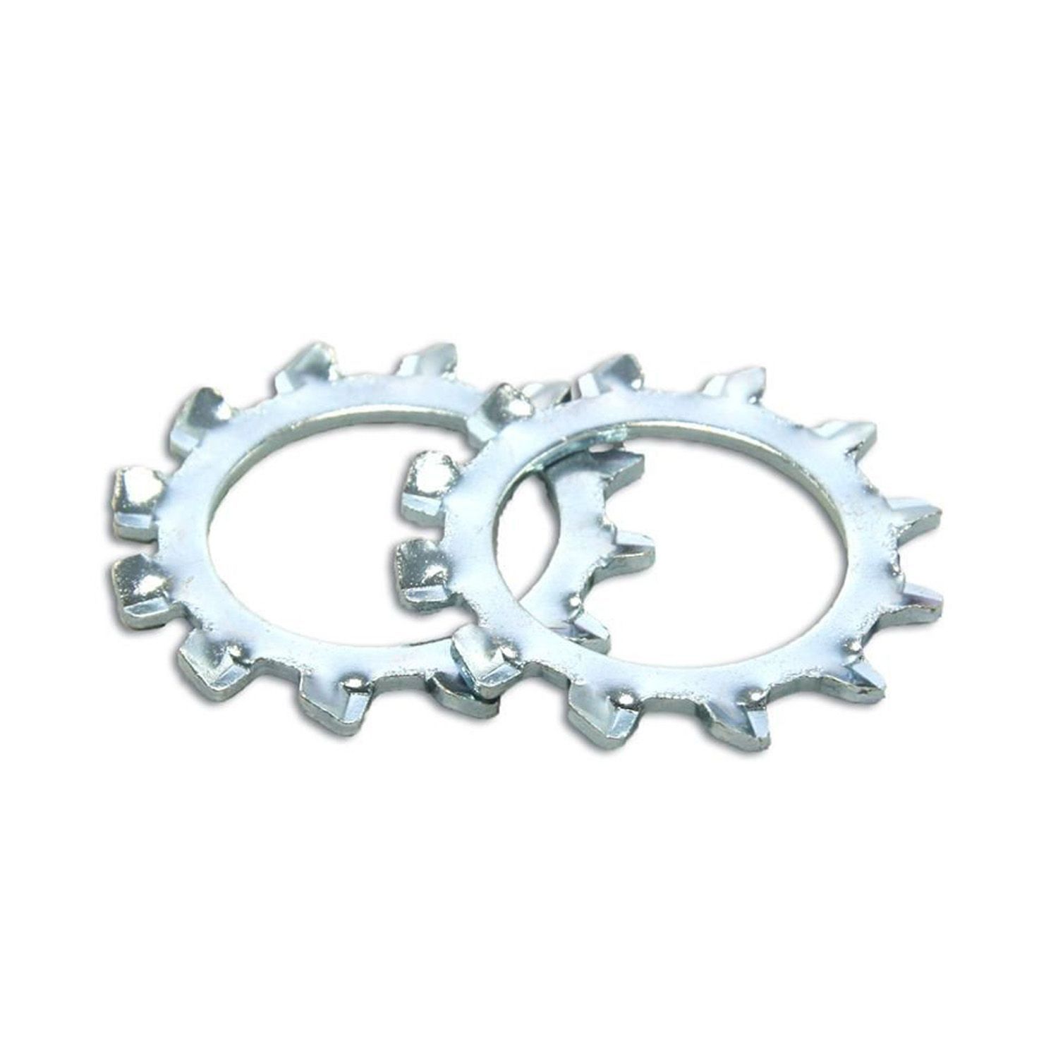 6 Zinc Plated External Tooth Lock Washer K.L. Jack