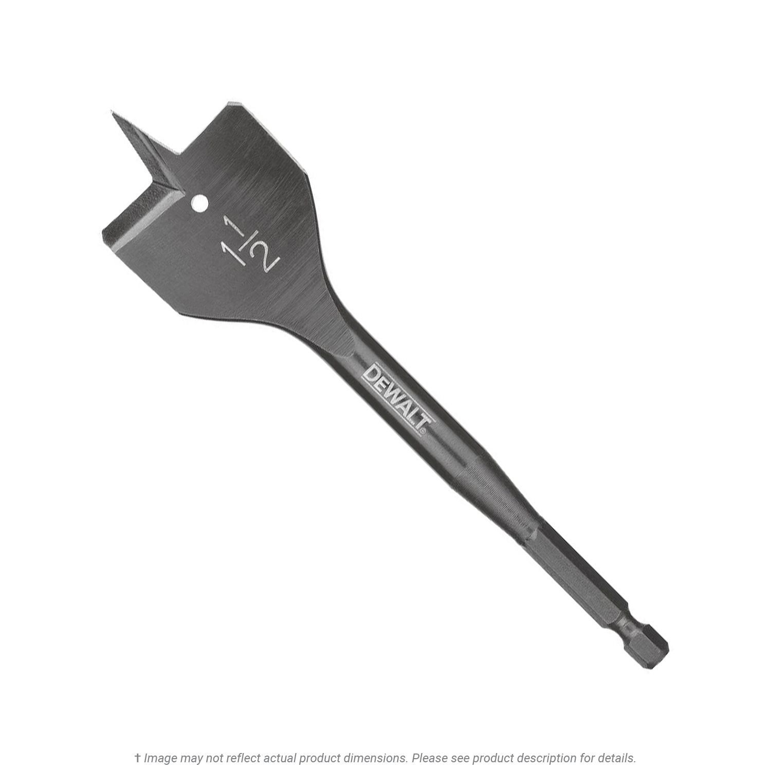1-1/2" Flat Wood Boring Bit