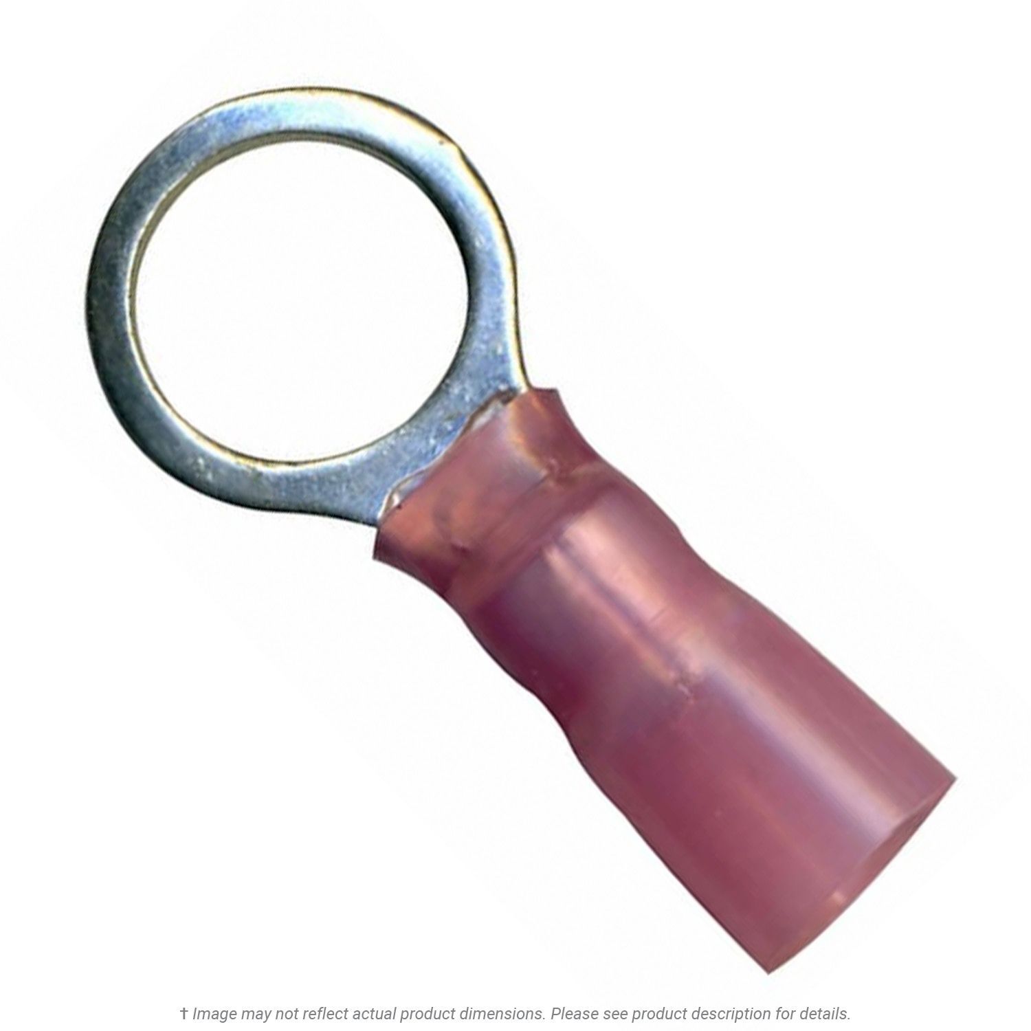 Heat Shrink Ring Terminal 8 AWG 5/16" Stud K.L. Jack