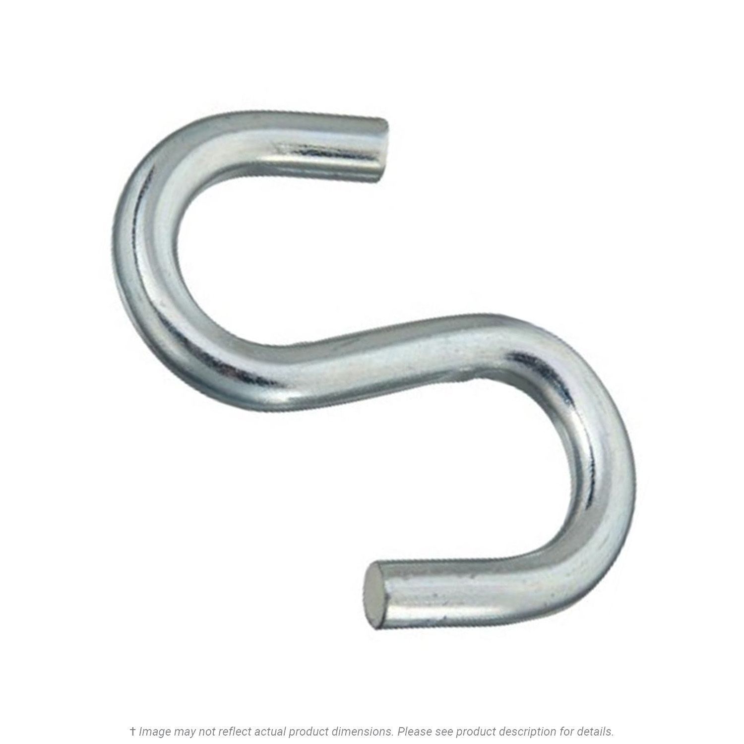 Heavy Style S-Hook 0.148" x 1-1/4" Overall Length - 50 per Box