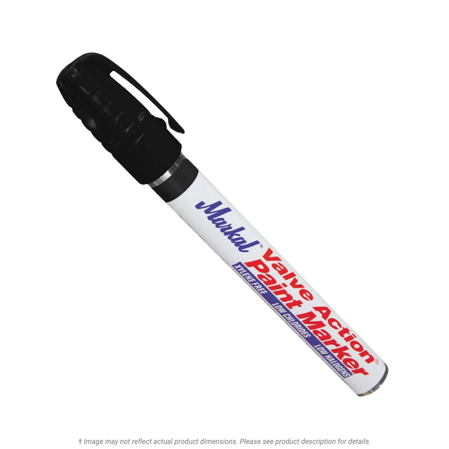 Markal Valve Action Paint Marker Black K.L. Jack