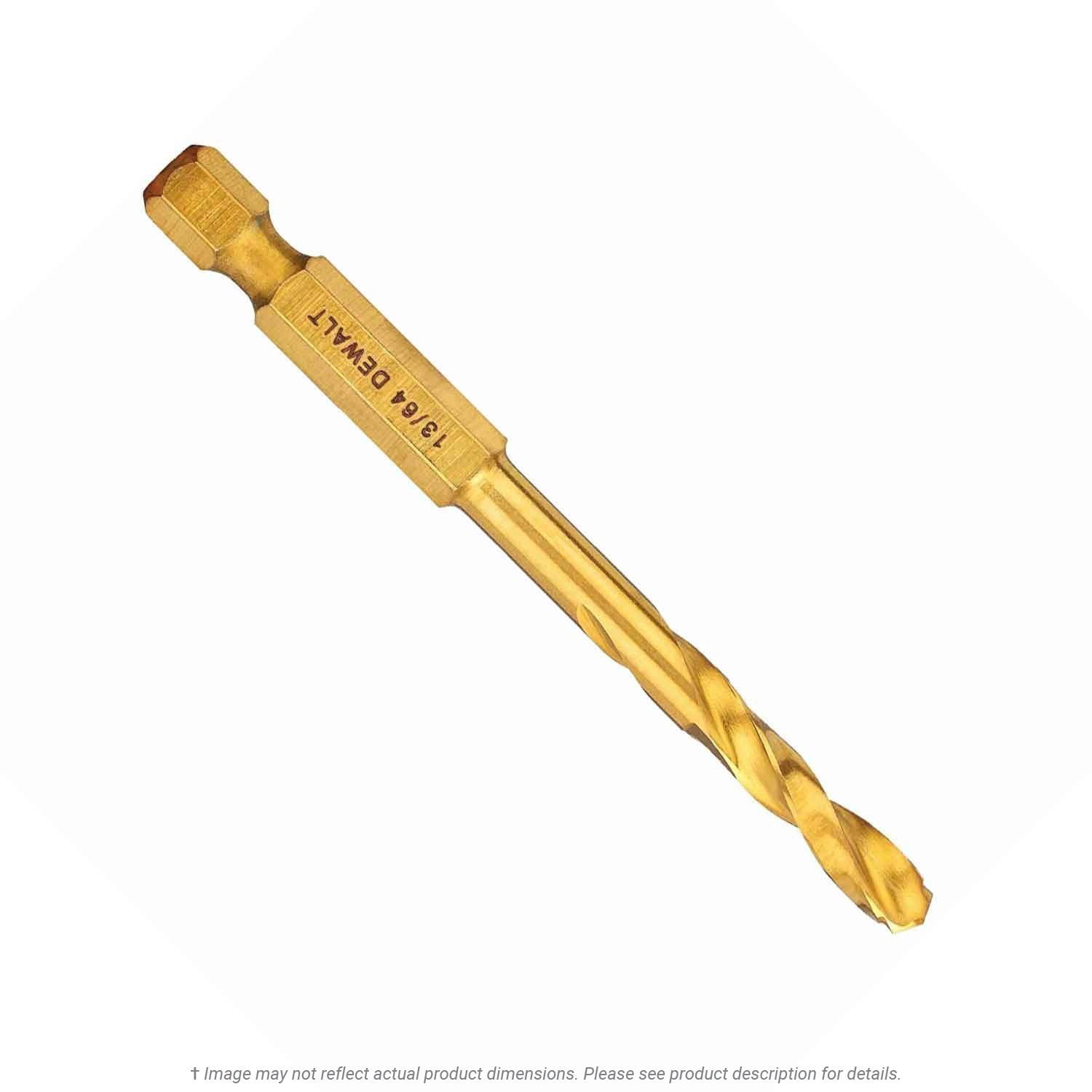 DeWalt 13/64" Titanium Coated Drill Bit