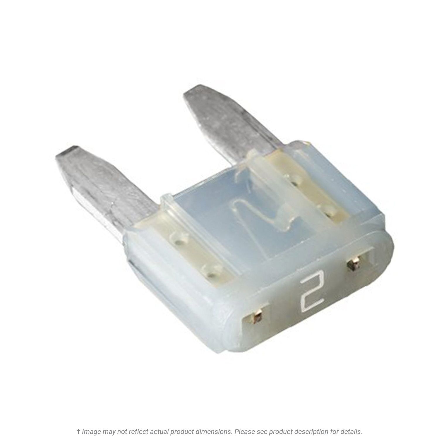 Gray Mini Fuse 2 Amp - 5 per Box | K.L. Jack