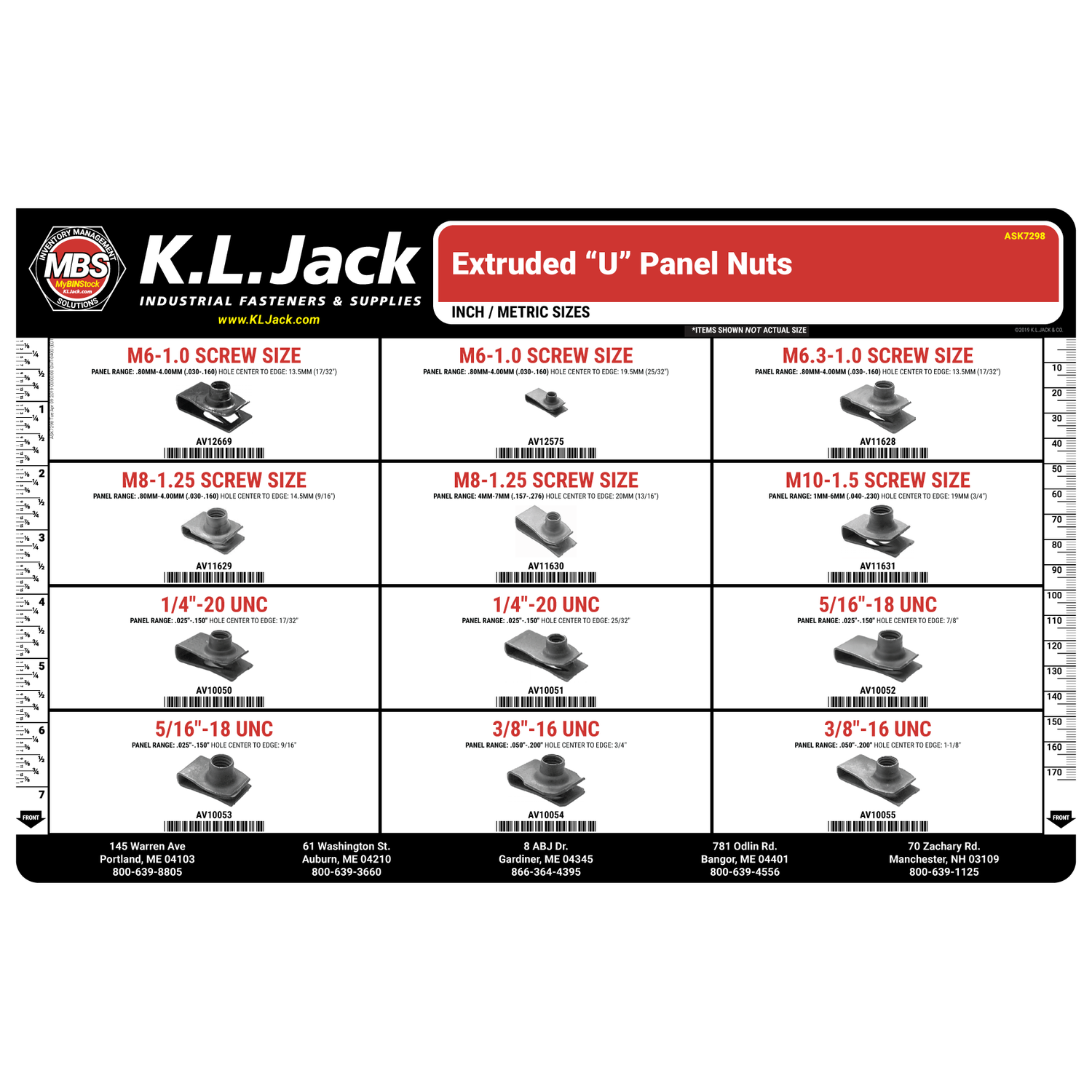 extruded-u-panel-nut-assortment-k-l-jack