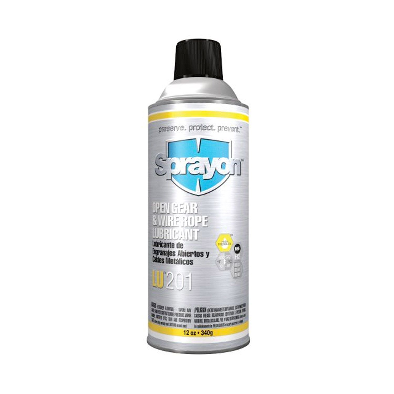 Sprayon LU201 Open Gear & Wire Rope Lubricant 12 oz. K.L. Jack