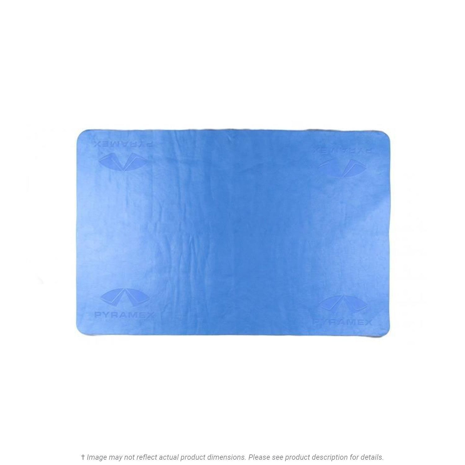 Pyramex C160 Series 26" x 17" Blue Cooling Towel