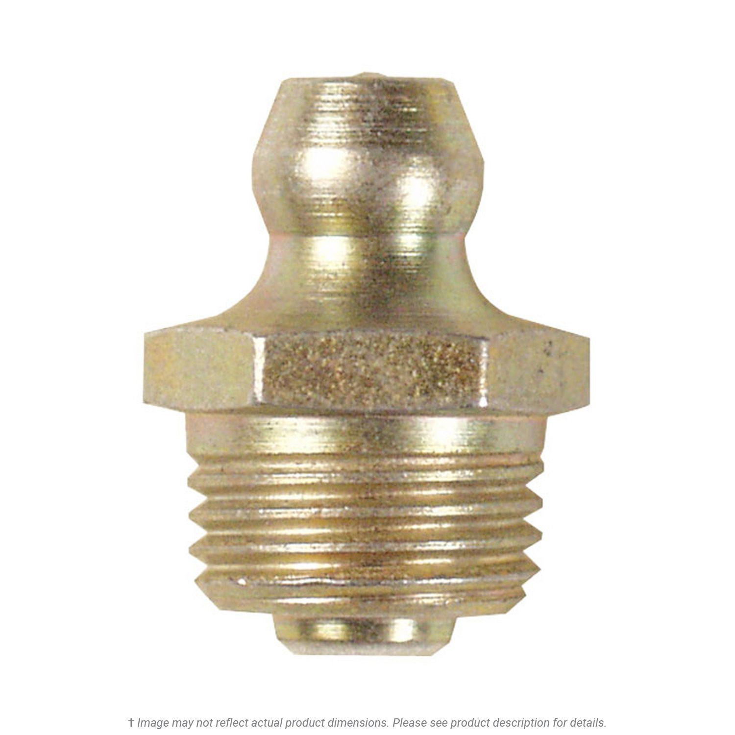 1/8"-27 Pipe Thread Straight Short Grease Fitting