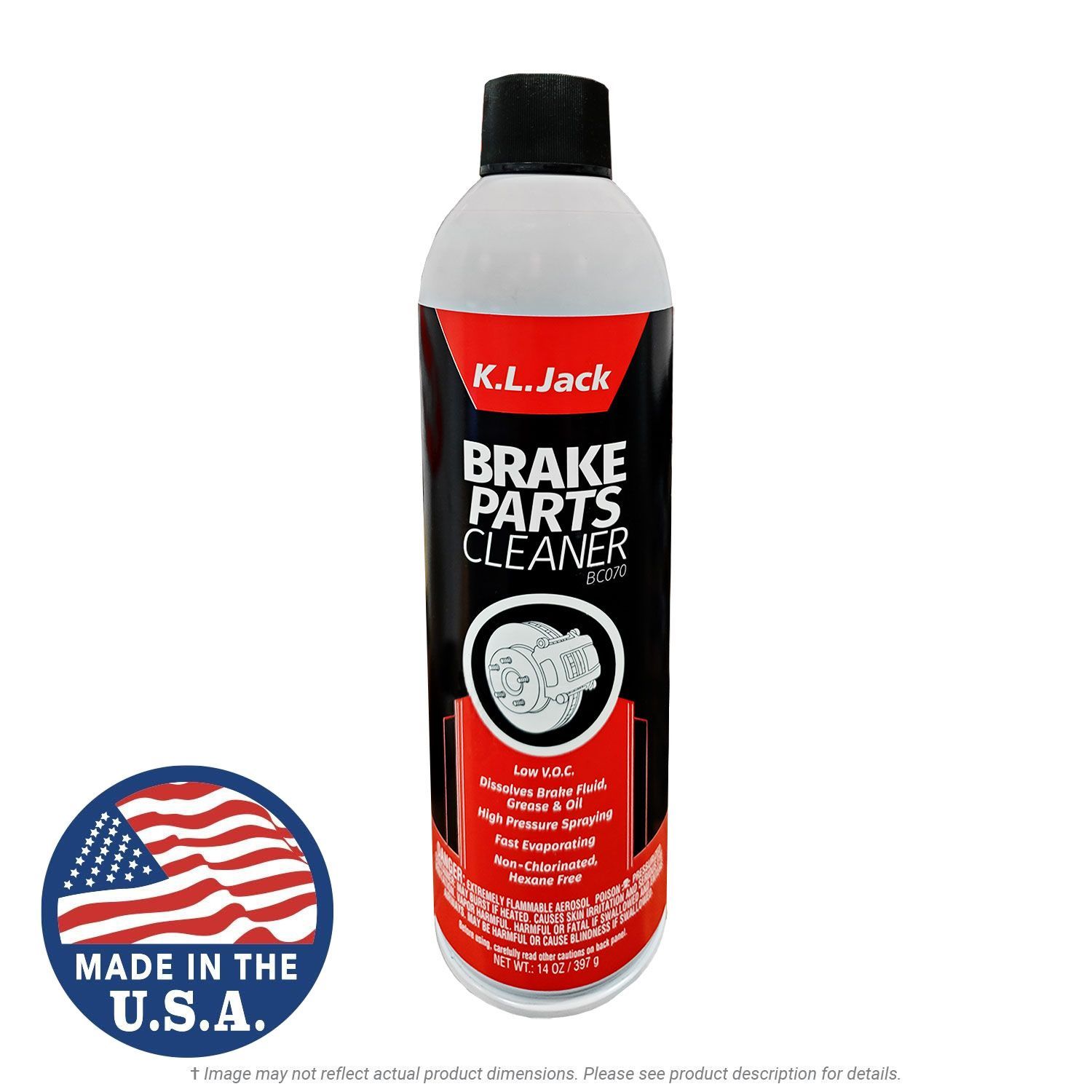 KLJack 070 Non-Chlorinated Brake Cleaner | K.L. Jack