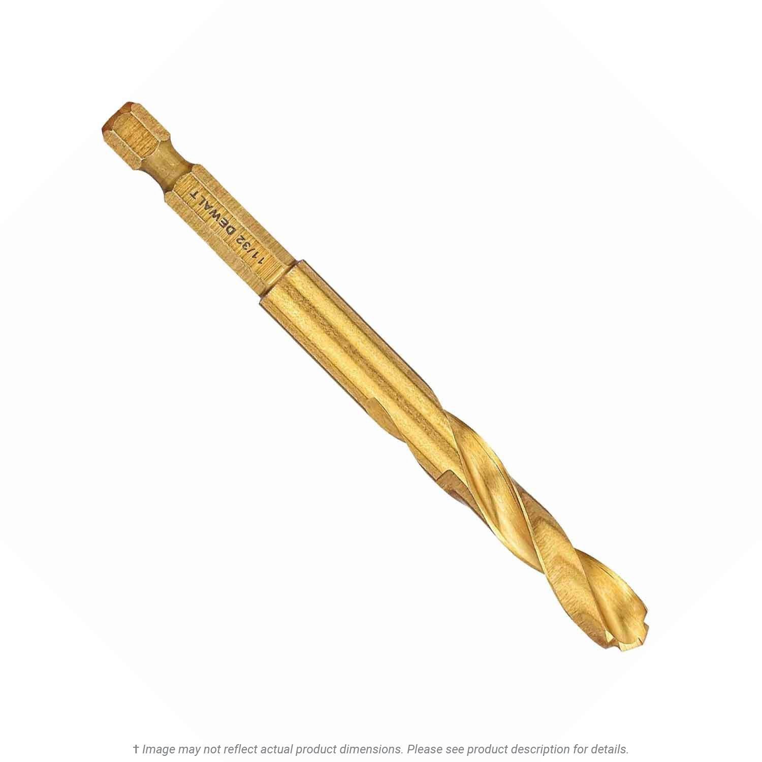 DeWalt 11/32" Titanium Coated Drill Bit