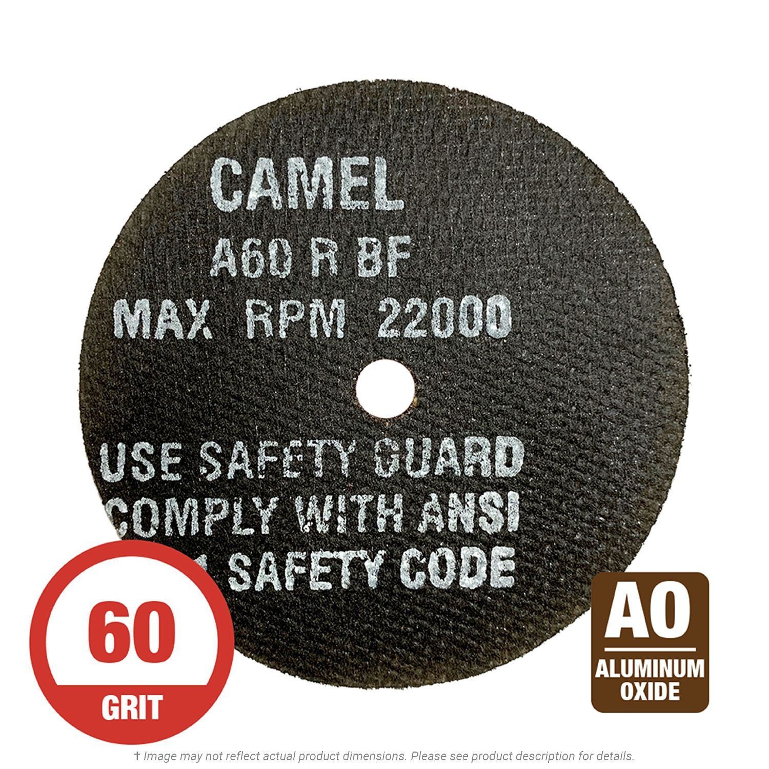 CGW 35507 Die Grinder 4" x 1/32" Thk. x 3/8" Cut-Off Wheel T1 60G AO 50 per Box