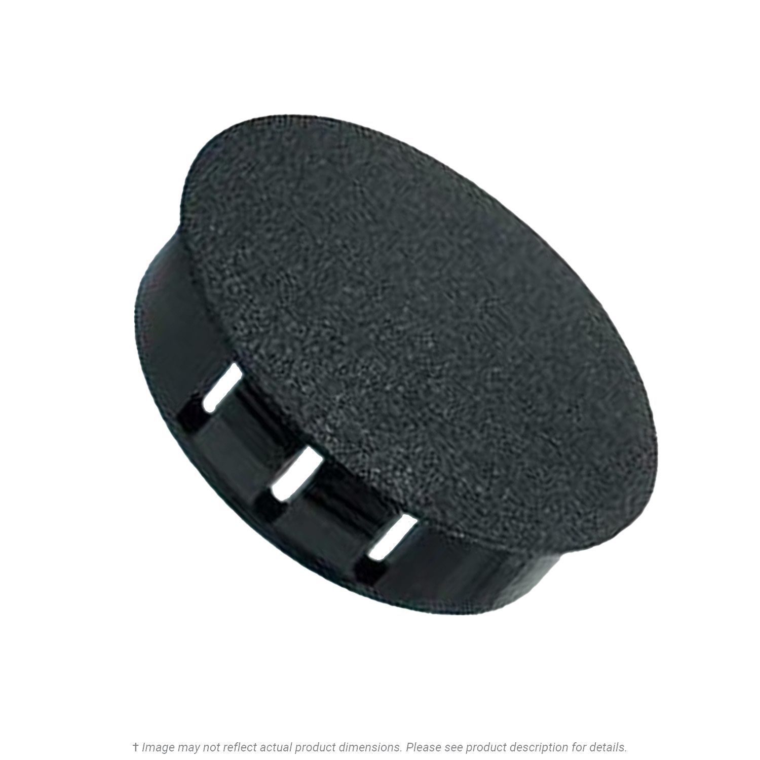 1-1/4" Black Nylon Locking Plug - 50 per Box