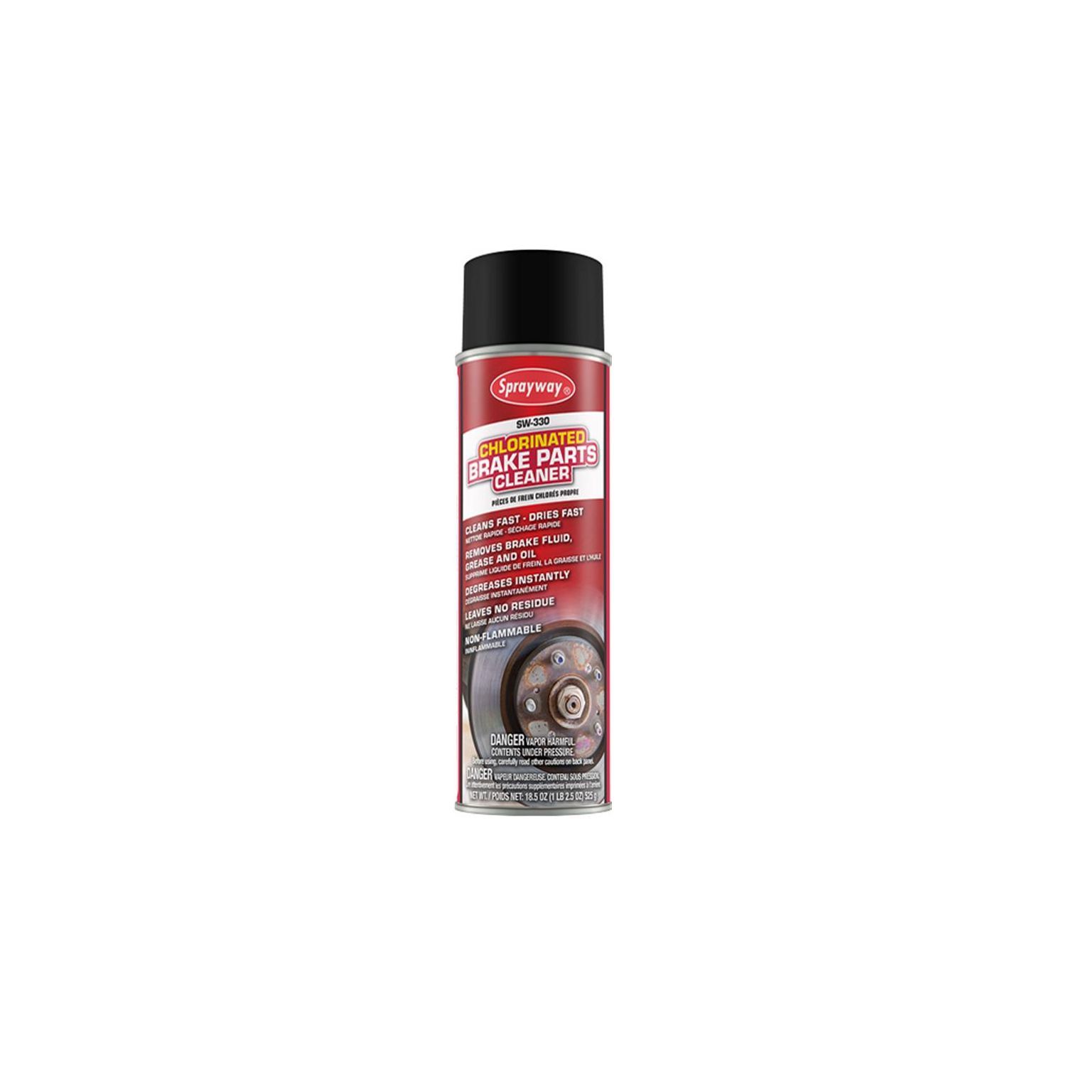 Sprayway 330 Chlorinated Brake Clean 18.5 Fluid Ounces K.L. Jack