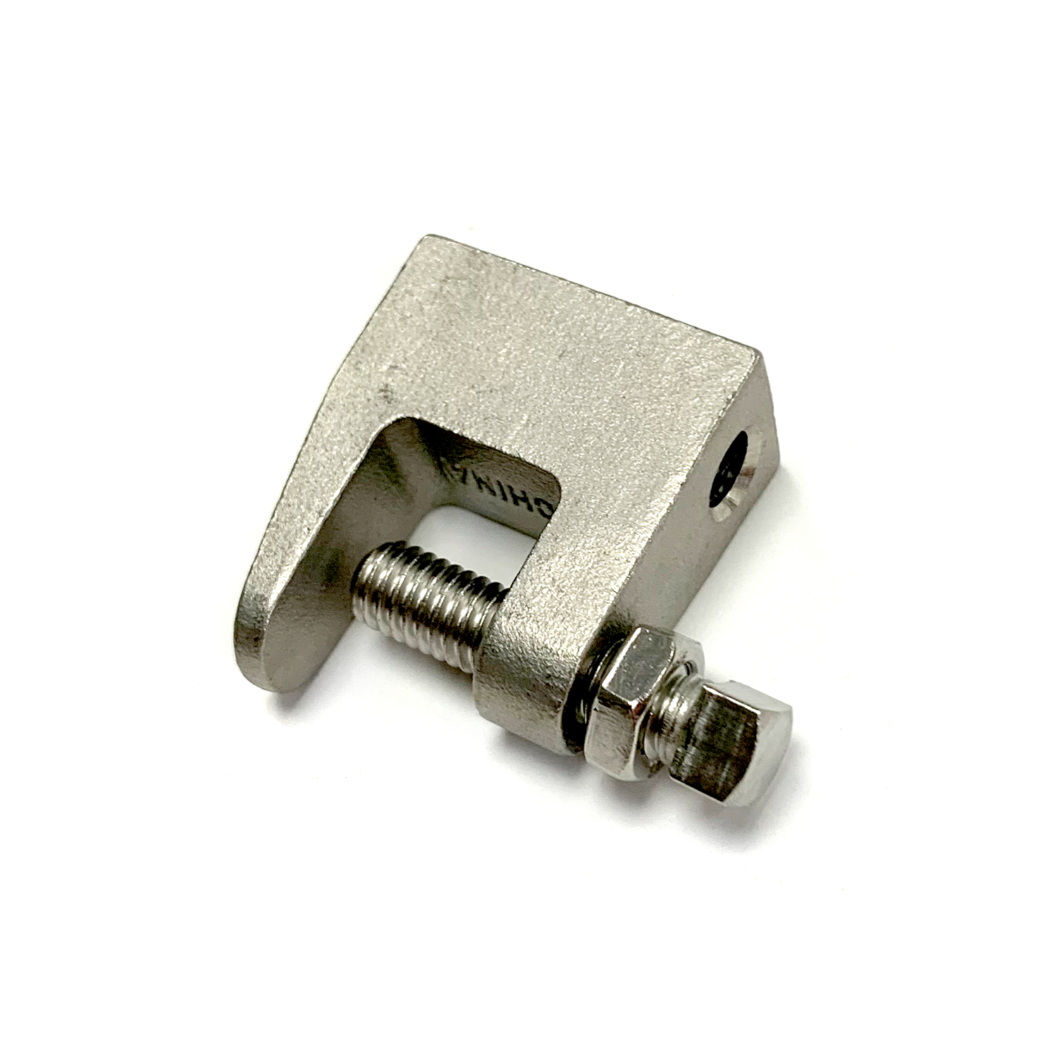 3/8"16 Stainless Steel Top Beam Clamp with Lock Nut K.L. Jack