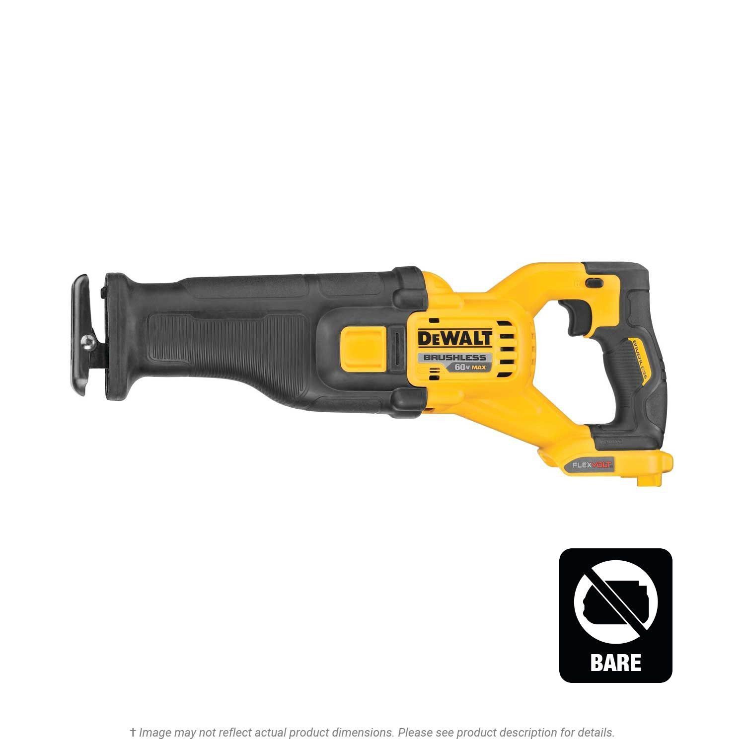 DeWalt FLEXVOLT 60V MAX Brushless Reciprocating Saw - Bare Tool