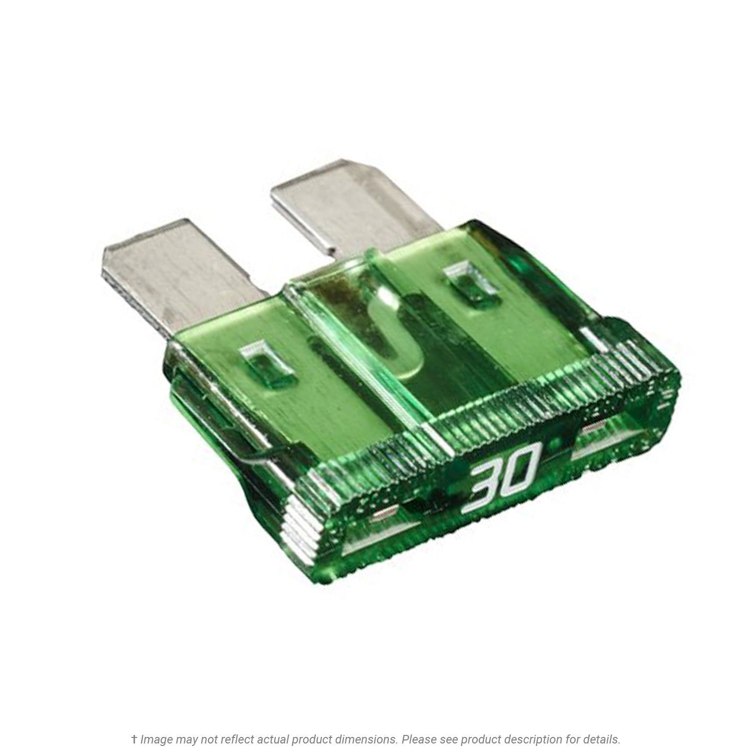 Green Blade Type Fuse 30 Amp - 25 per Box