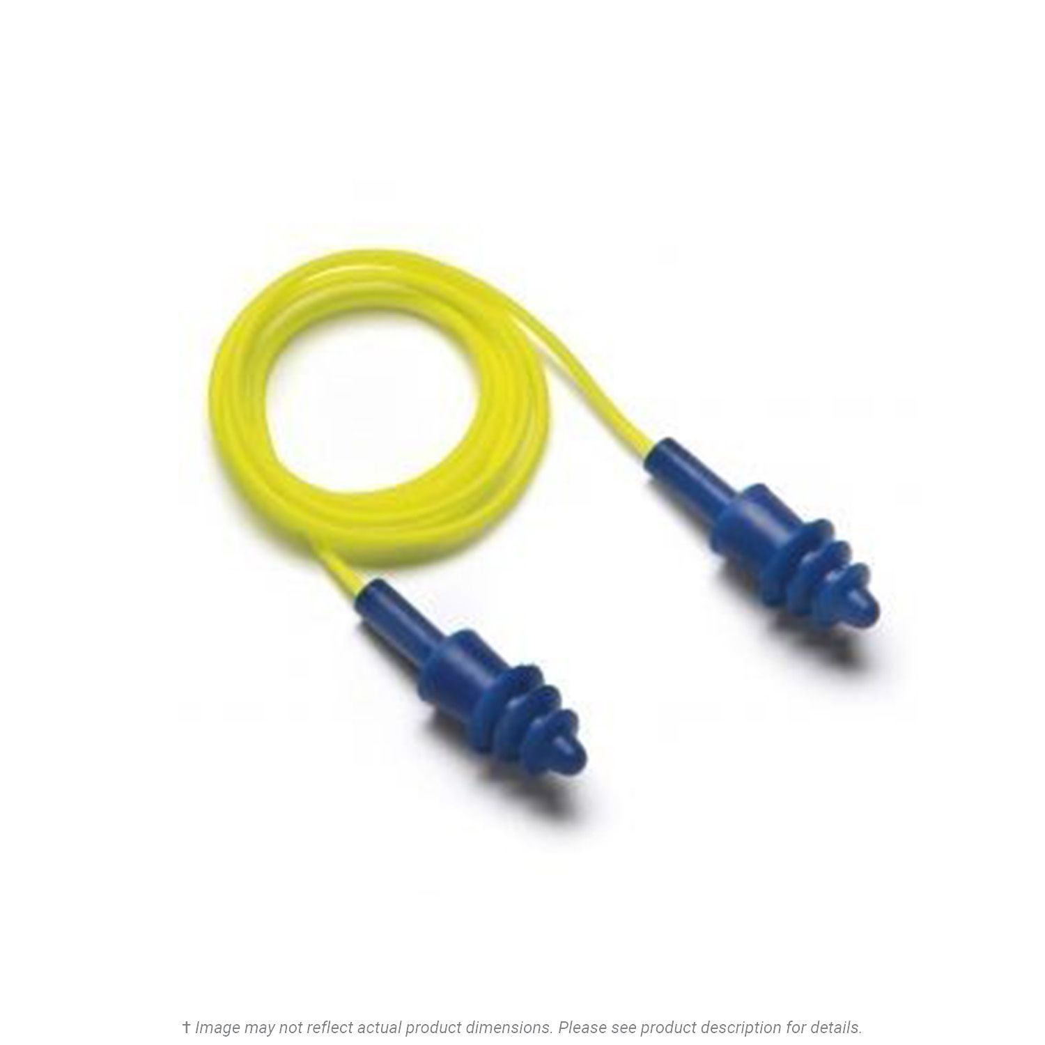 Pyramex RPD2001 Corded Metal Detectable Ear Plugs NRR 23