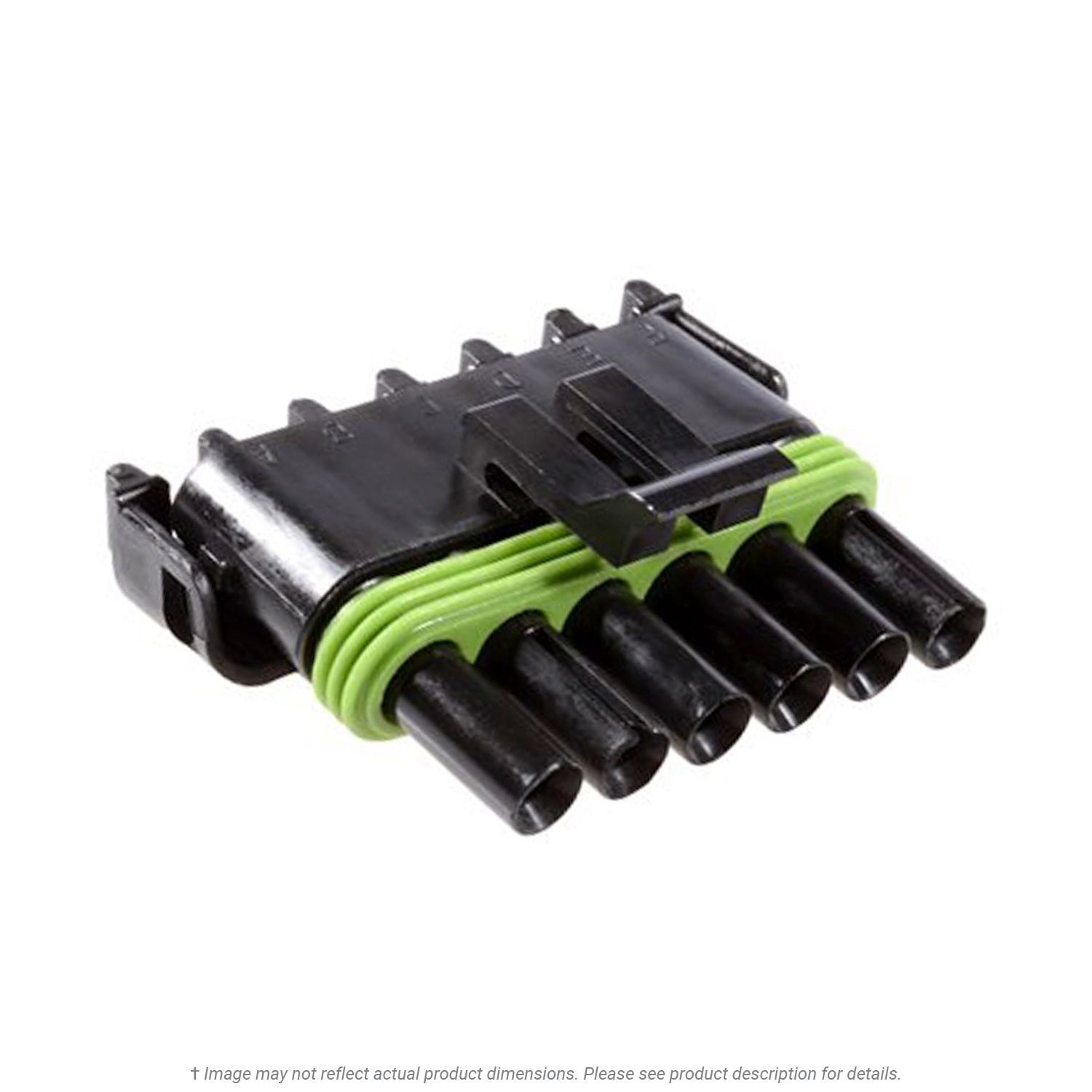 Weather Pack 6-Cavity Male Flat Tower - 3 per Box