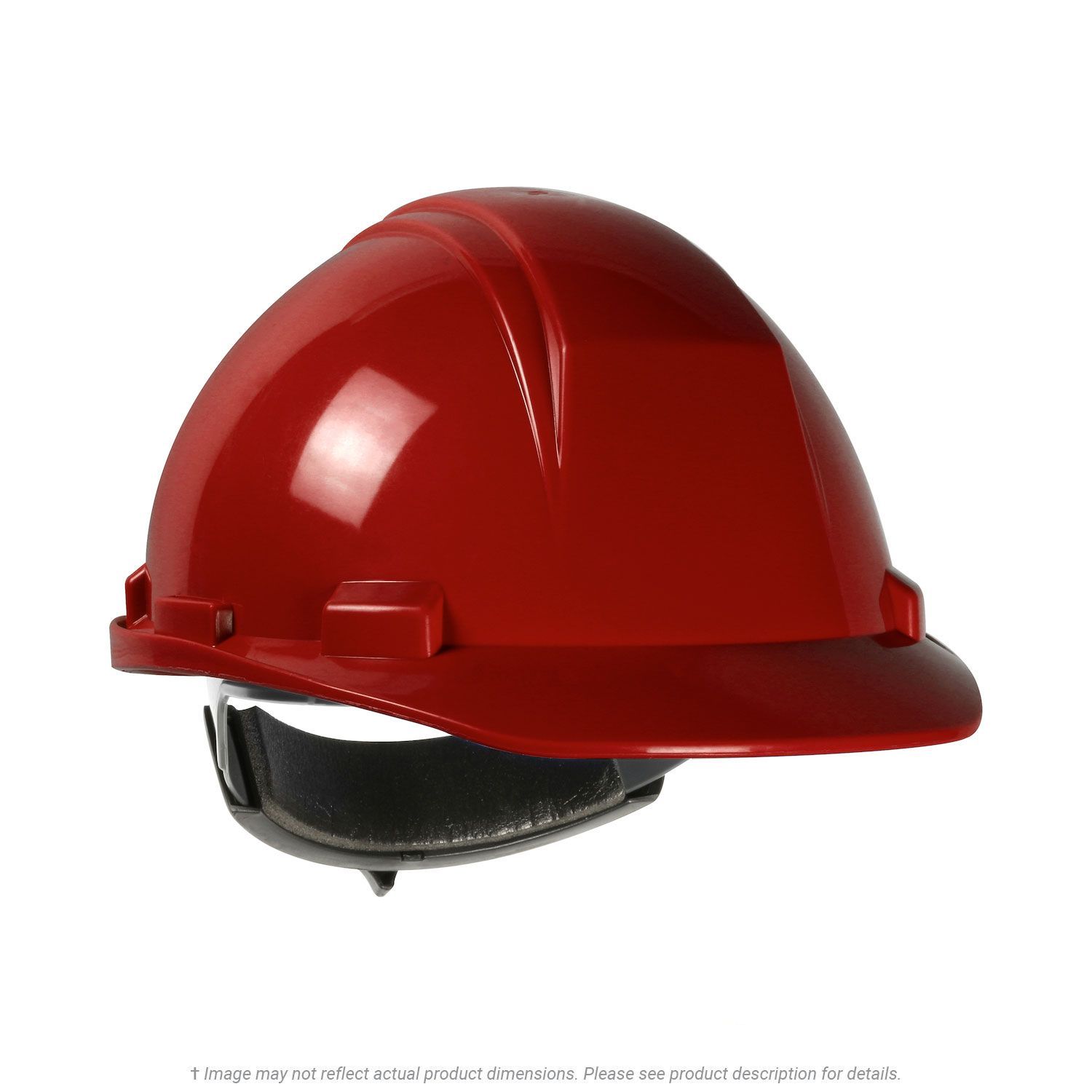 Red Mont-Blanc Type 2 Hard Hat Cap Style