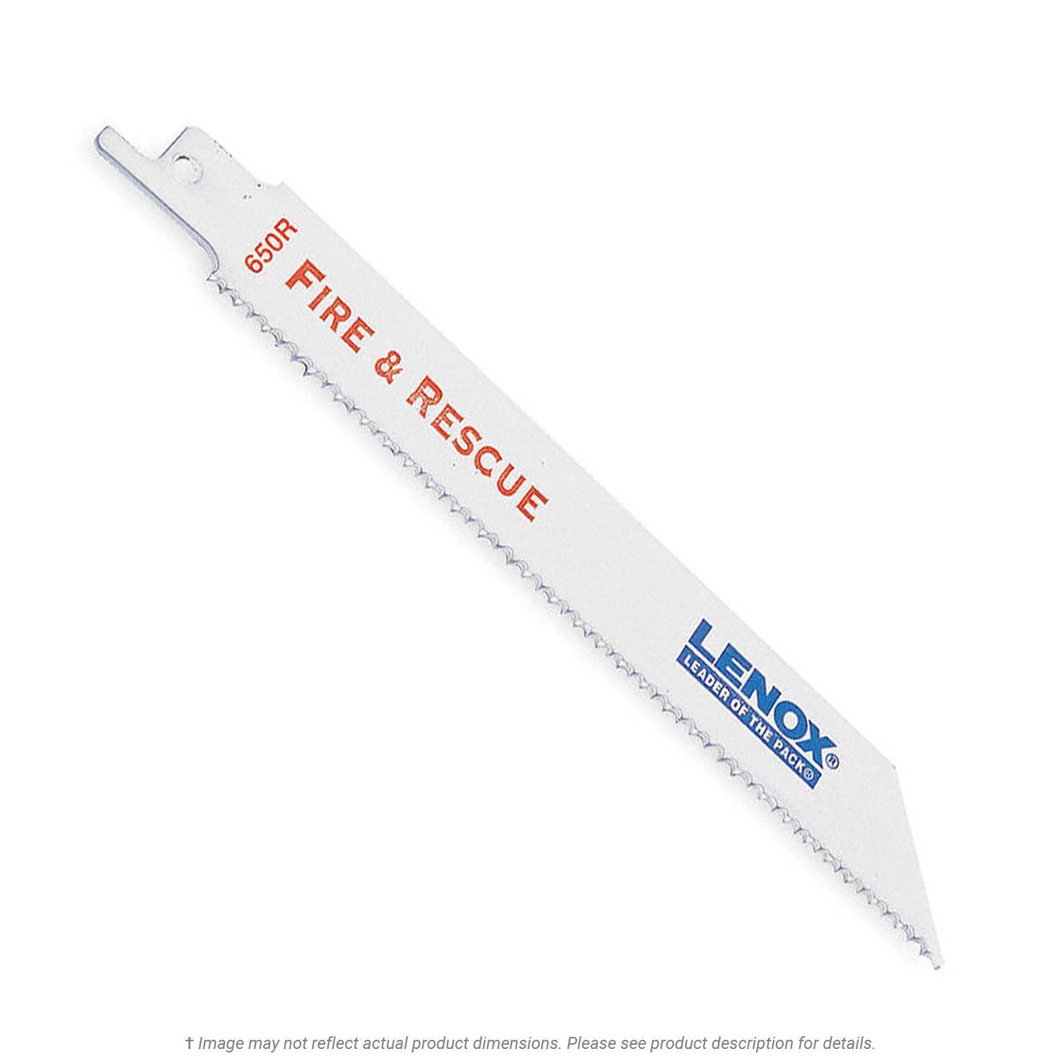 Lenox 6" x 10/14T Fire & Rescue Recip Blade 2 per Pack K.L. Jack