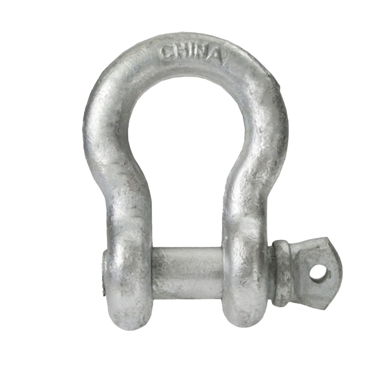 1/4" Screw Pin Shackle Hot Dip Galvanized - IMPORT