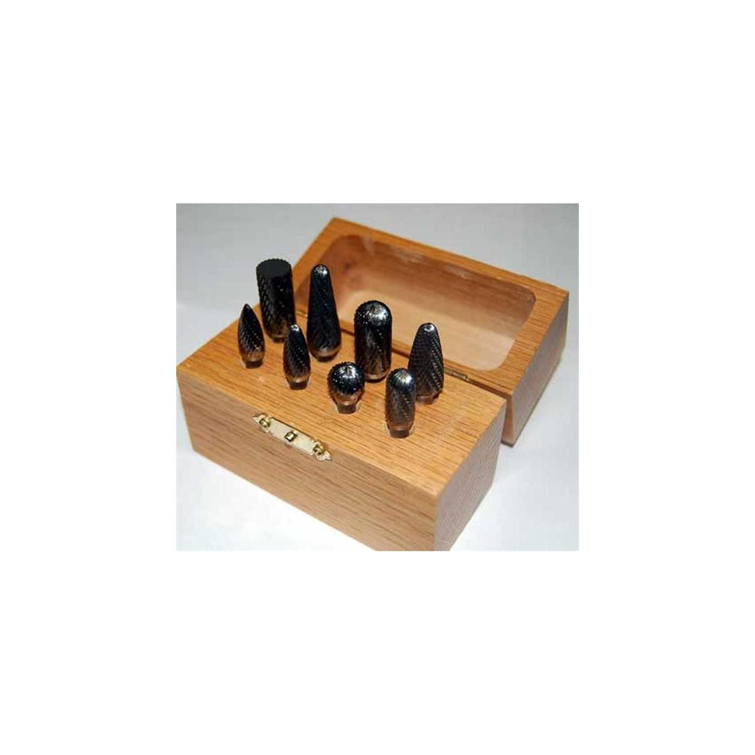 Carbide Burr Set 8-Pieces with Case