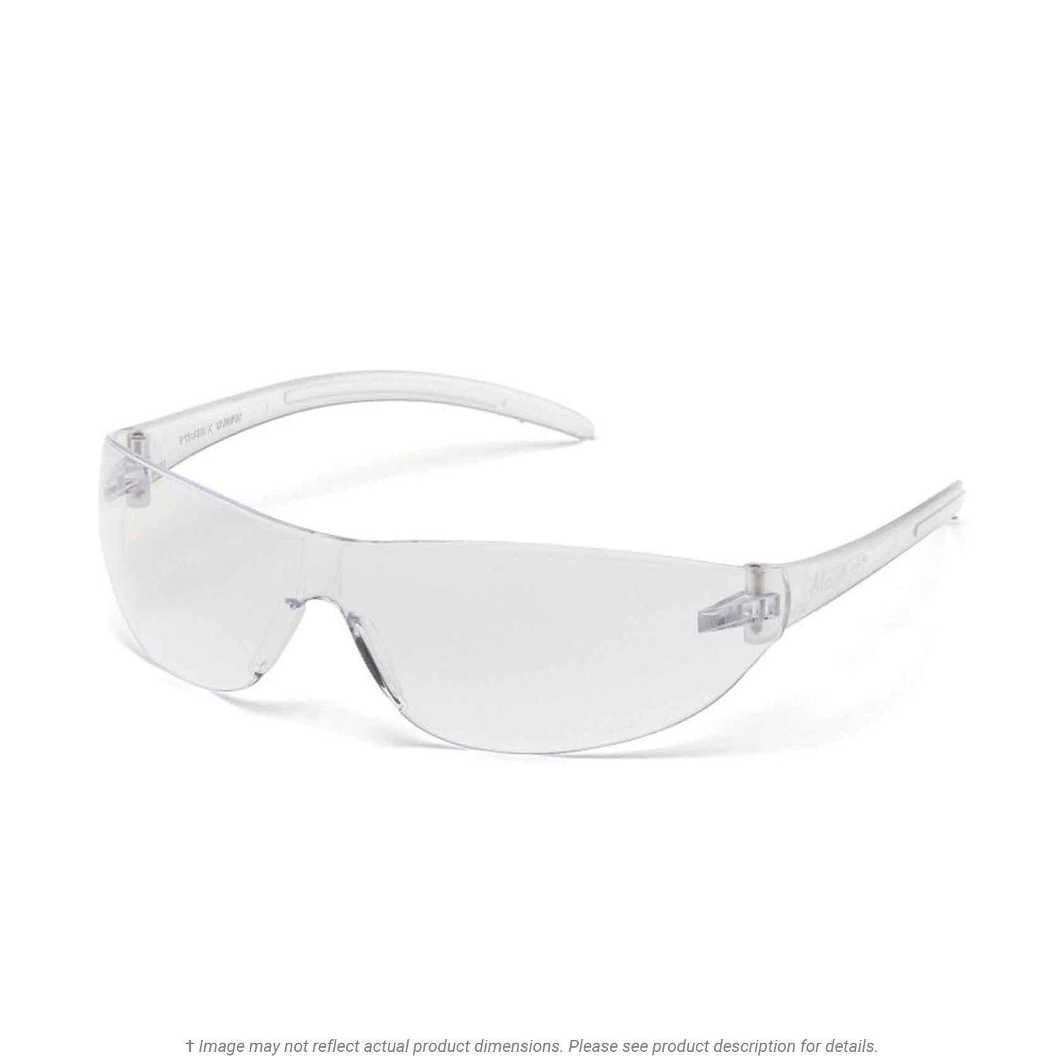 Alair Clear Lens & Frame Safety Glasses