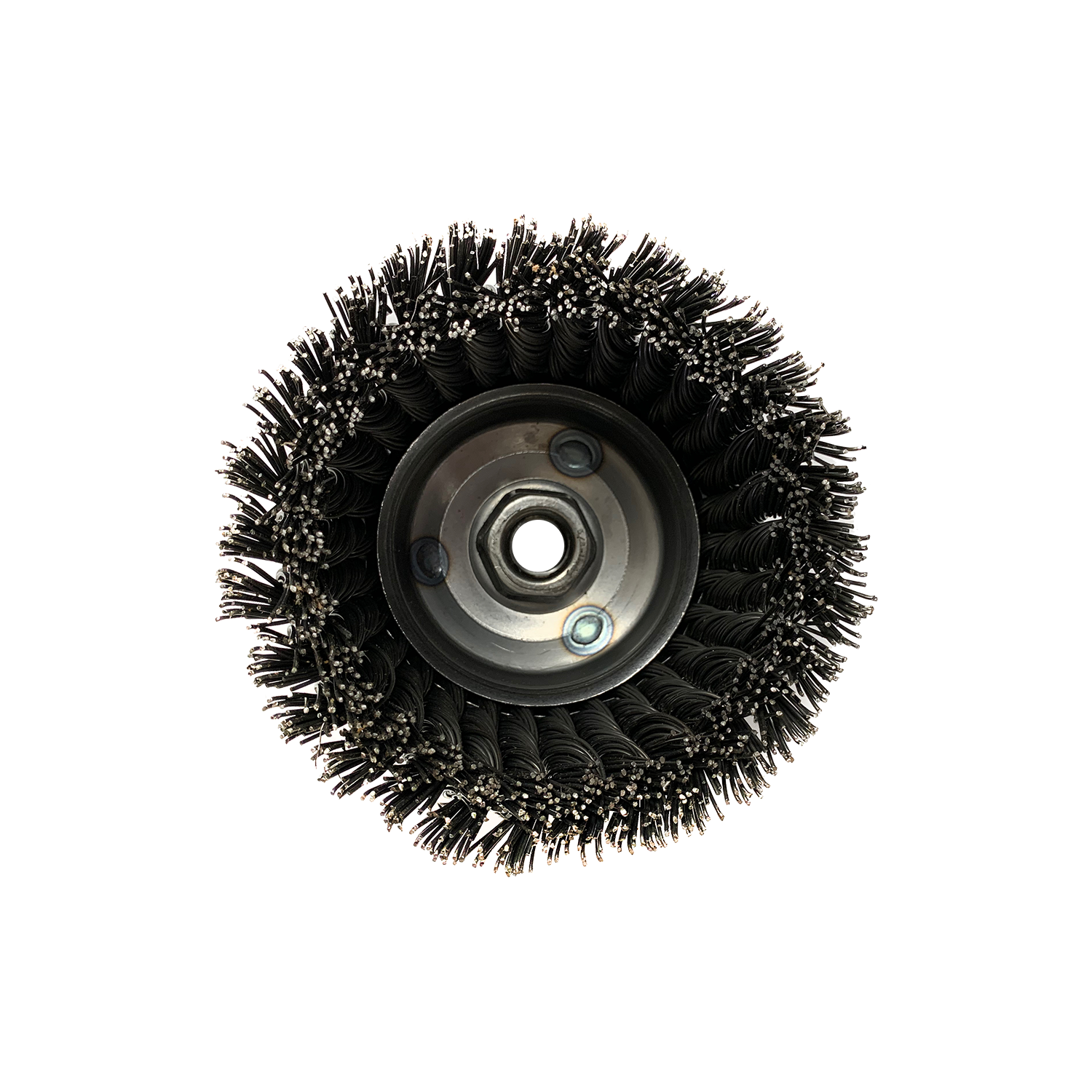 CGW 60100 Knot 6" Wire Cup Brush .035 Carbon 1-3/4" Trim 5/8"-11 AH