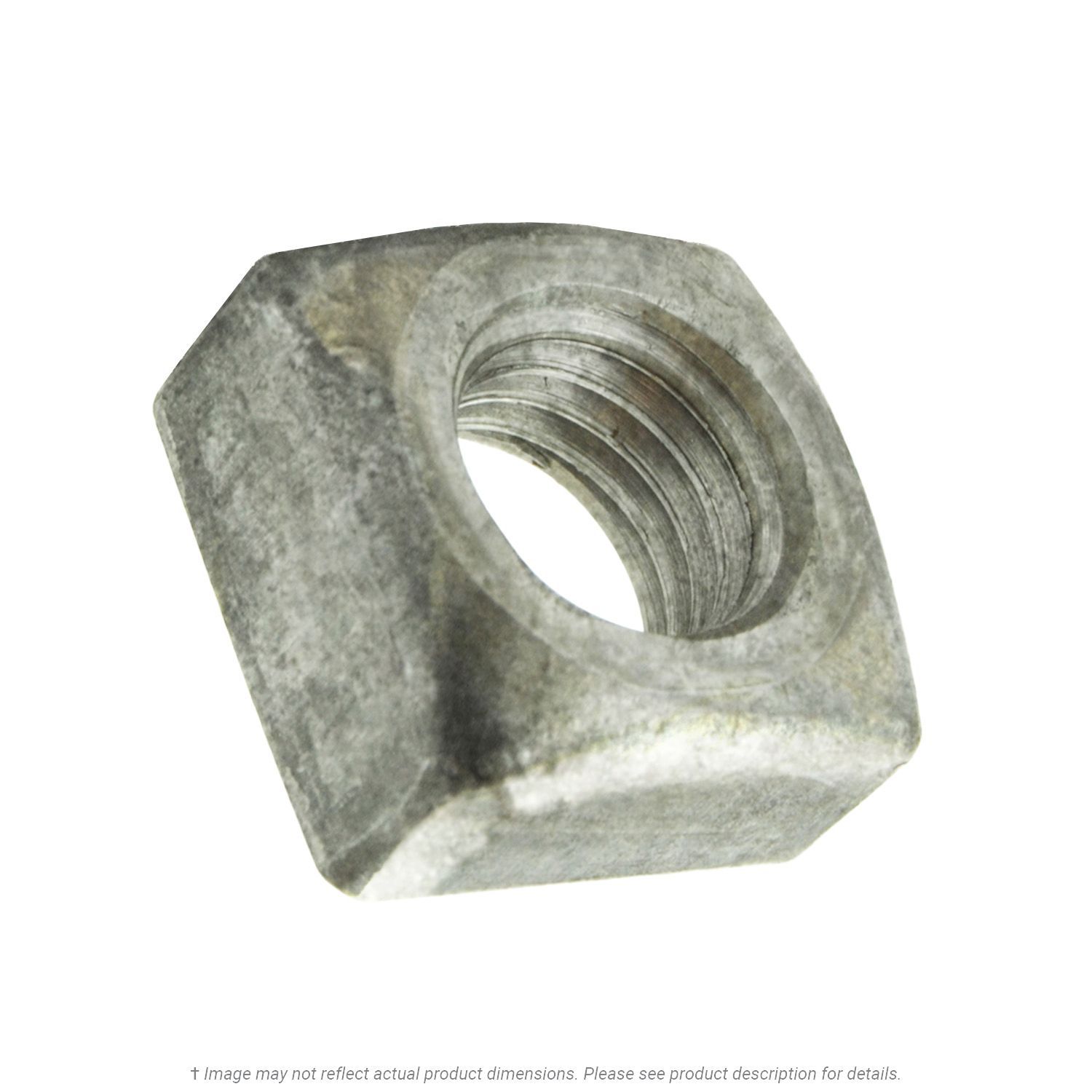 3/4"-10 Hot Dip Galvanized Square Nut Grade 2