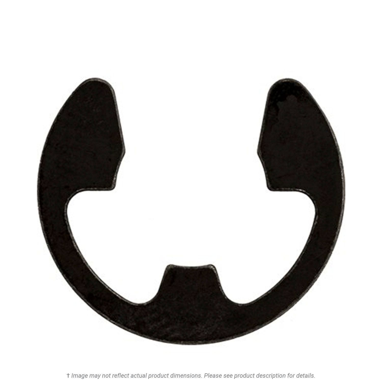 7/16 Shaft E-Type Retaining Ring Phosphate & Oil Finish - 100 per Box