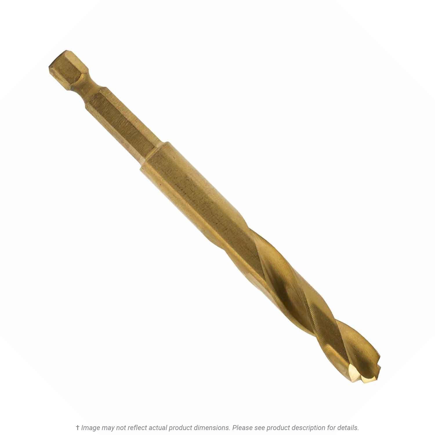 DeWalt 7/16" Titanium Coated Drill Bit