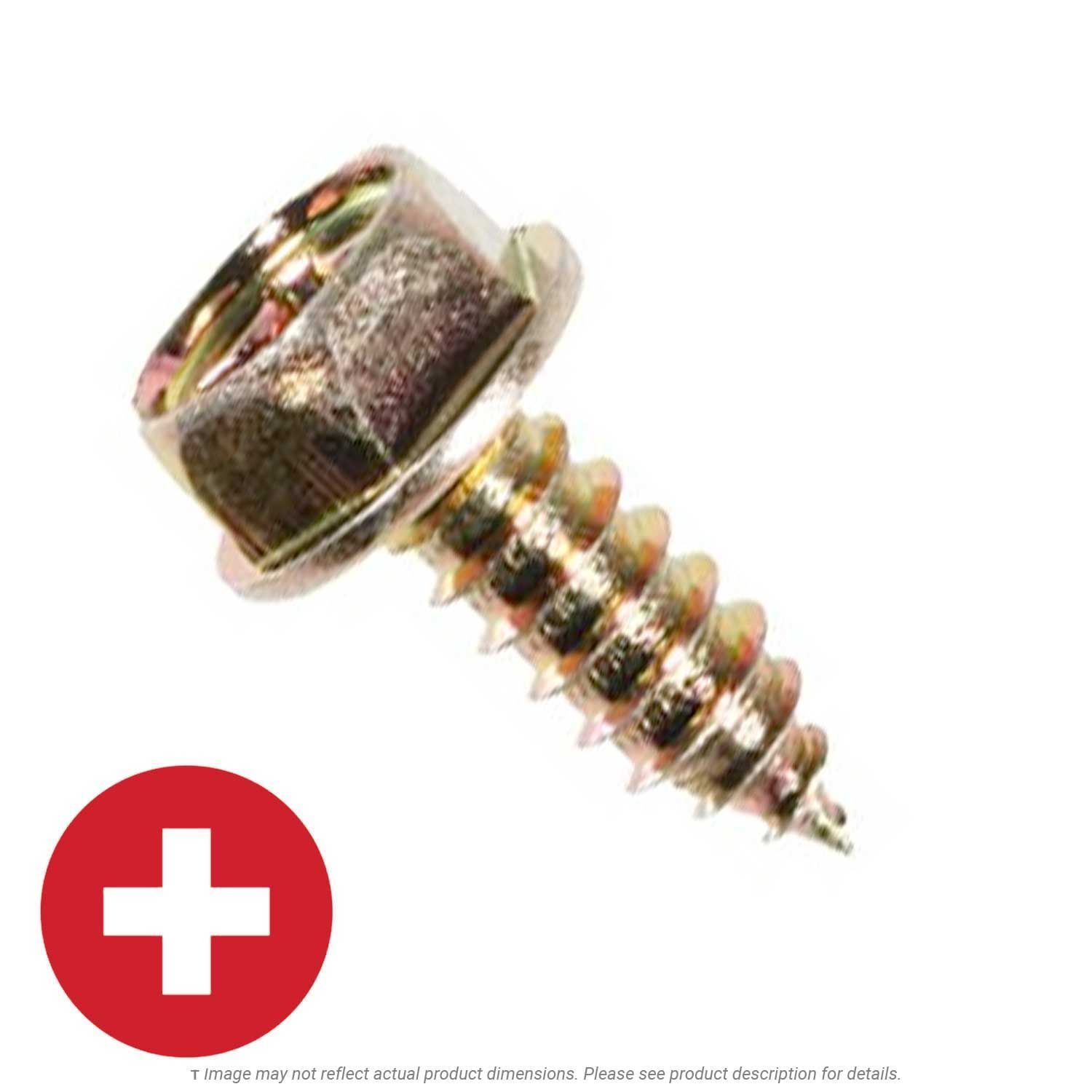 M61.81 x 16mm License Plate Screw 50 per Box K.L. Jack