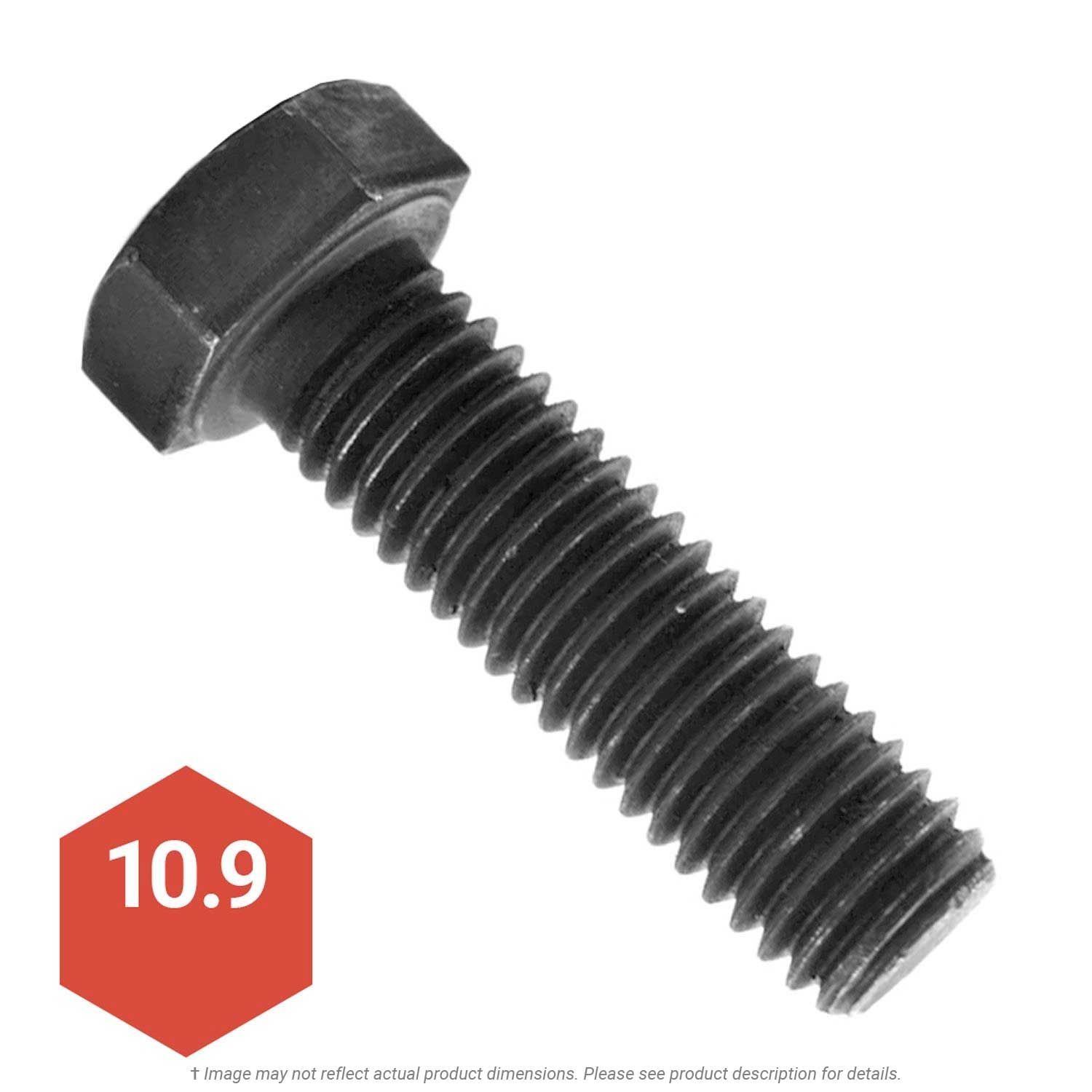M24-3.0 x 75mm Hex Head Cap Screw Class 10.9