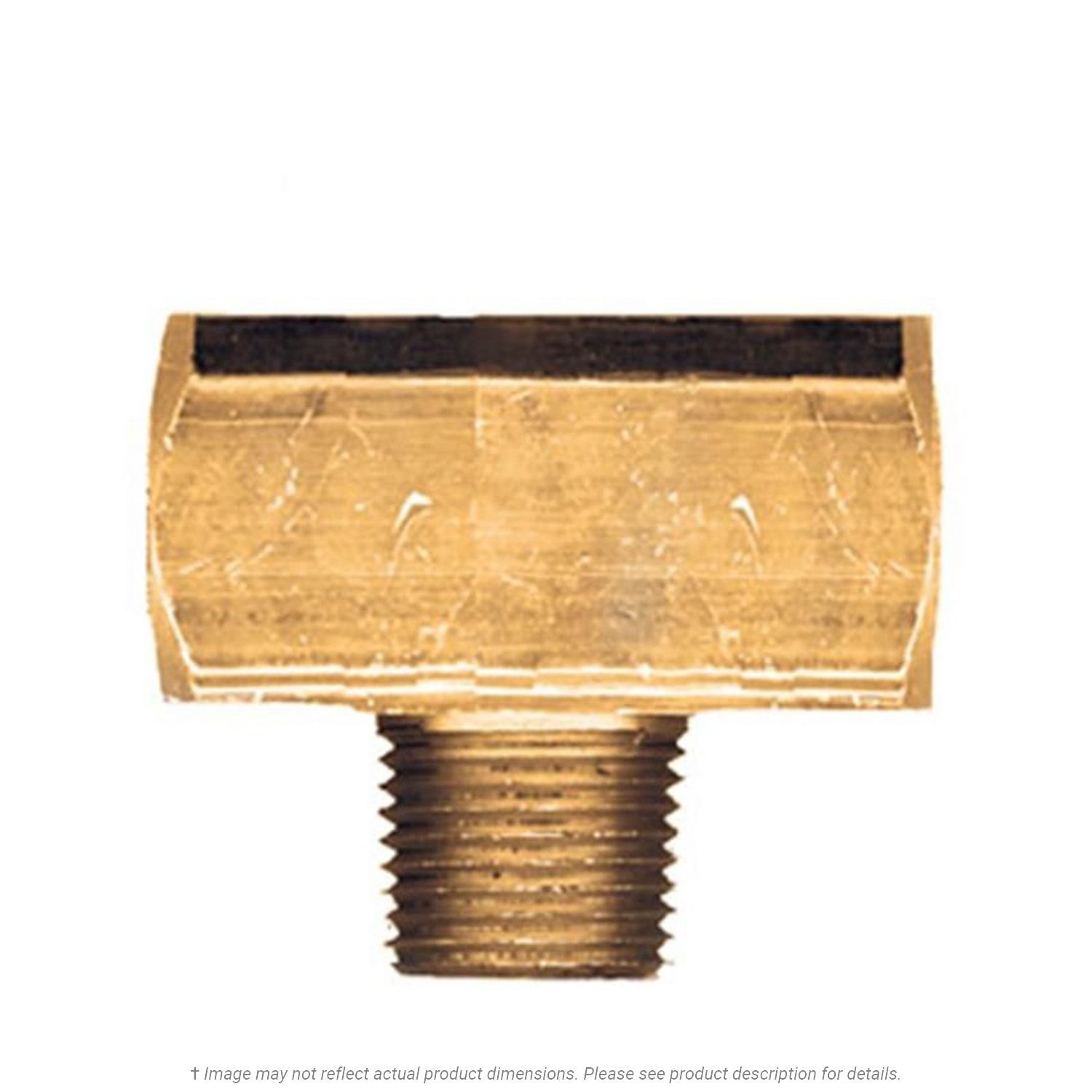 Extruded Male Branch Tee 3/8" Pipe Thread