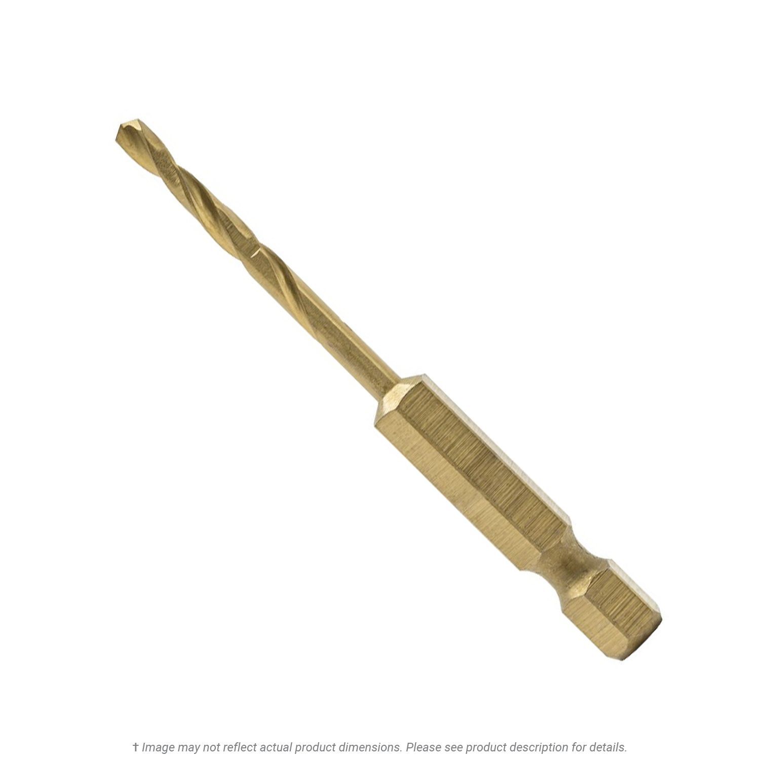 DeWalt 1/8" Titanium Coated Drill Bit