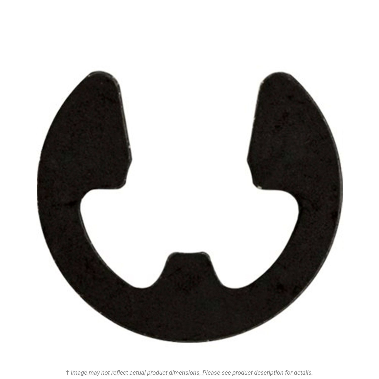 1/8" Shaft E-Type Retaining Ring Phosphate & Oil Finish - 100 per Box