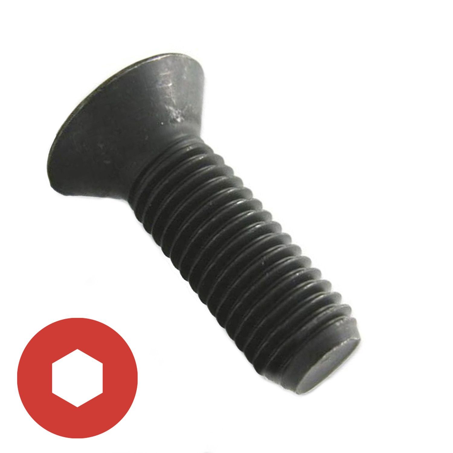 1/2"13 x 2" Flat Head Socket Cap Screw K.L. Jack