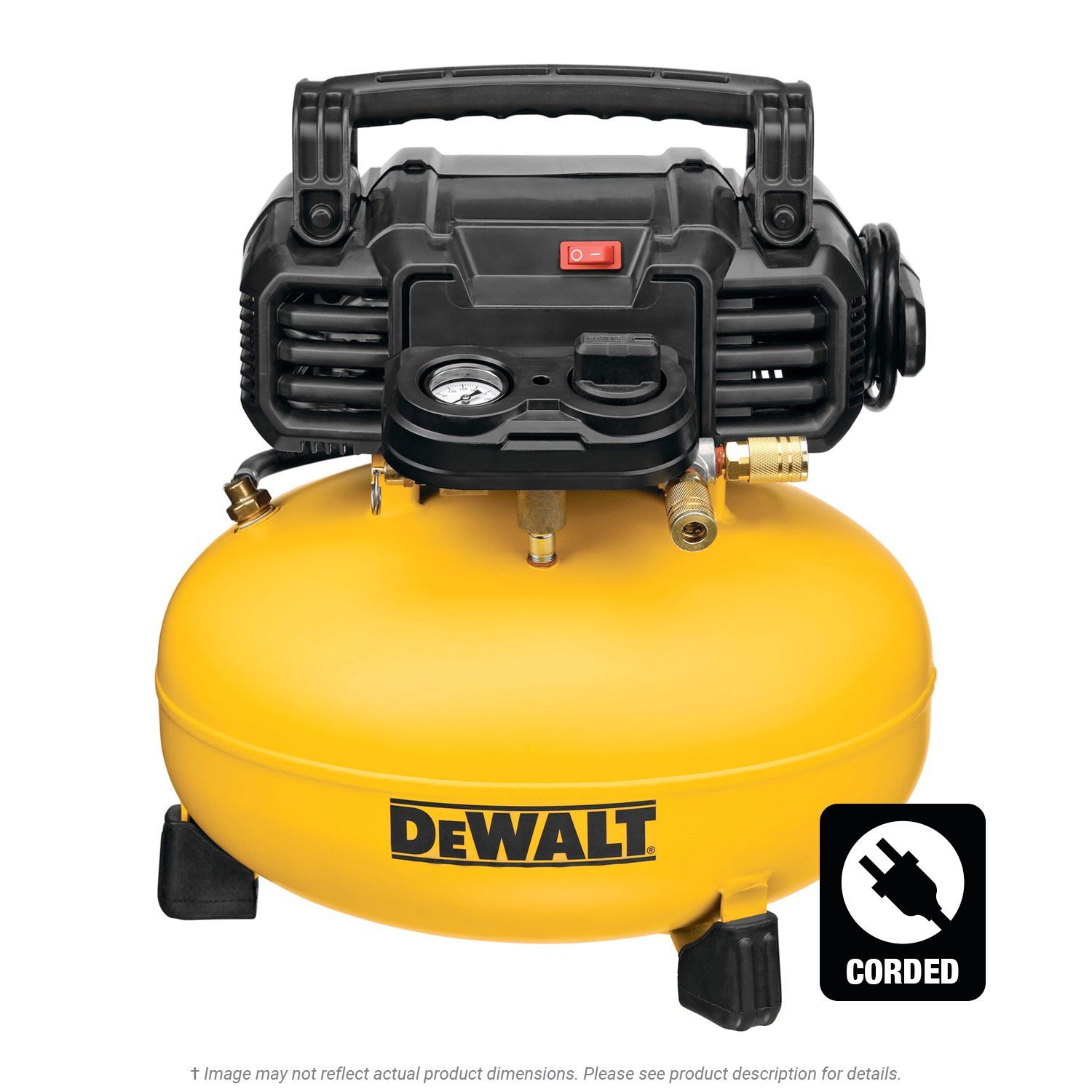 DeWalt 6 Gallon - 165 PSI Pancake Compressor | K.L. Jack