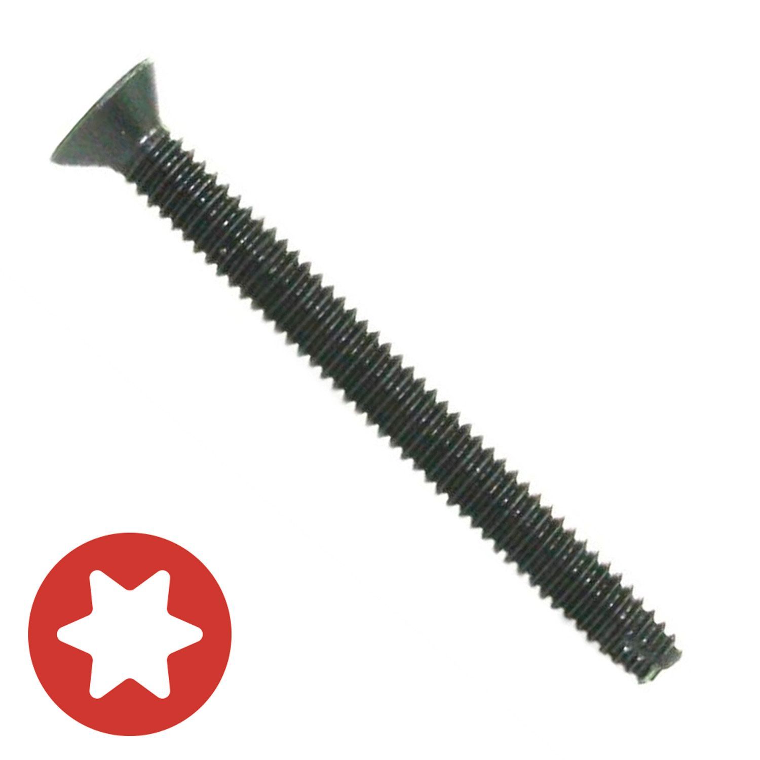 1/4"20 x 11/2" Torx Flat Head Flooring Screw (T30) K.L. Jack