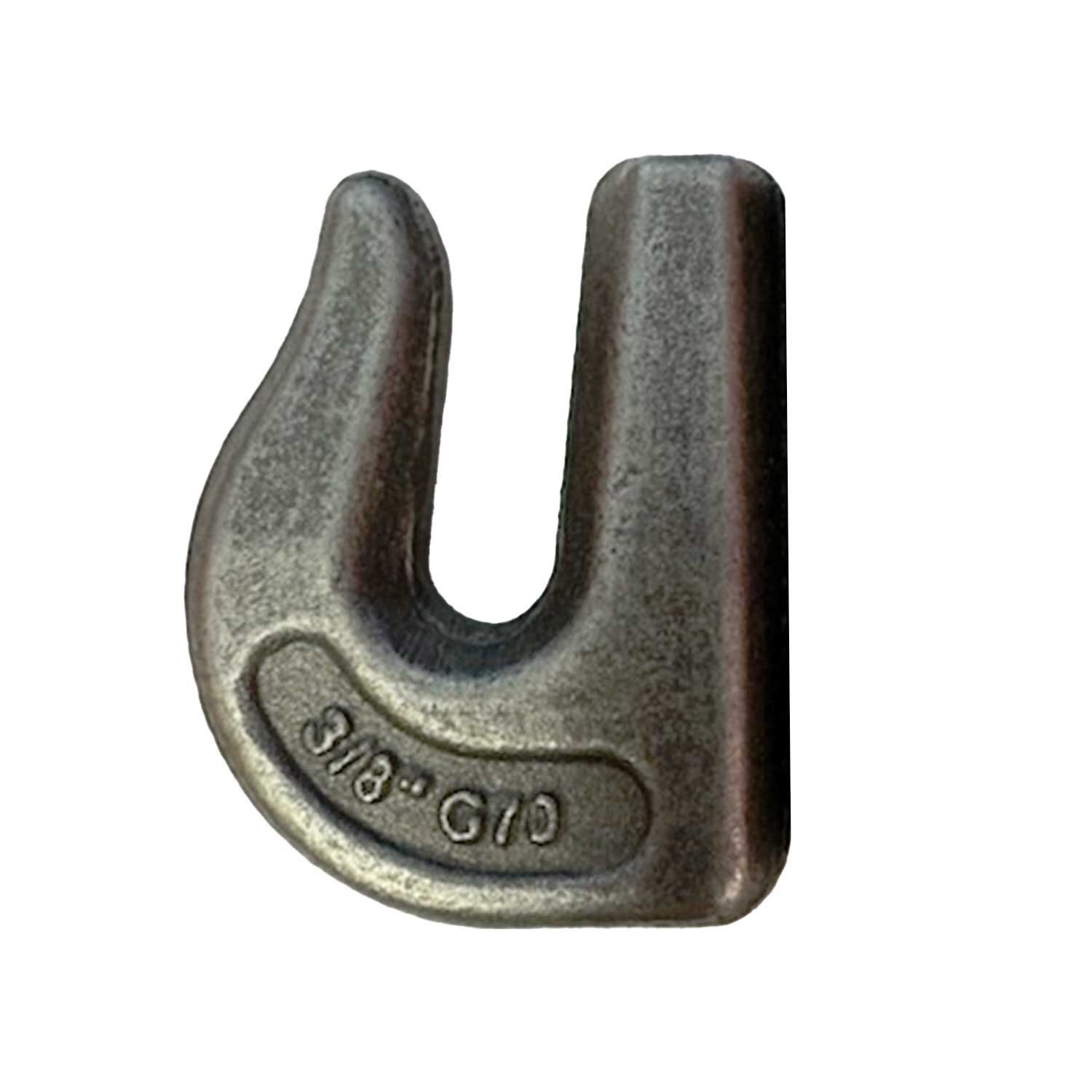 3/8" Grade 70 Weldable Grab Hook - 6600 lb WLL