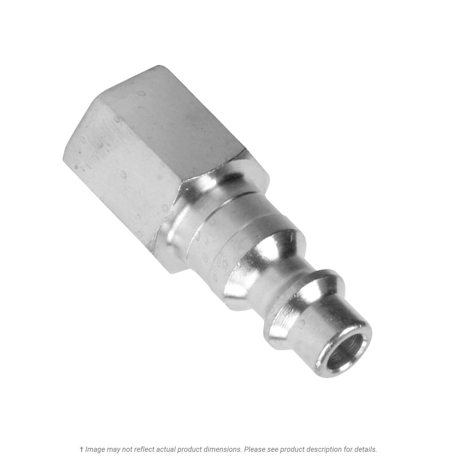 QD Plug Industrial 1/4" Female Pipe Thread x 3/8" Body