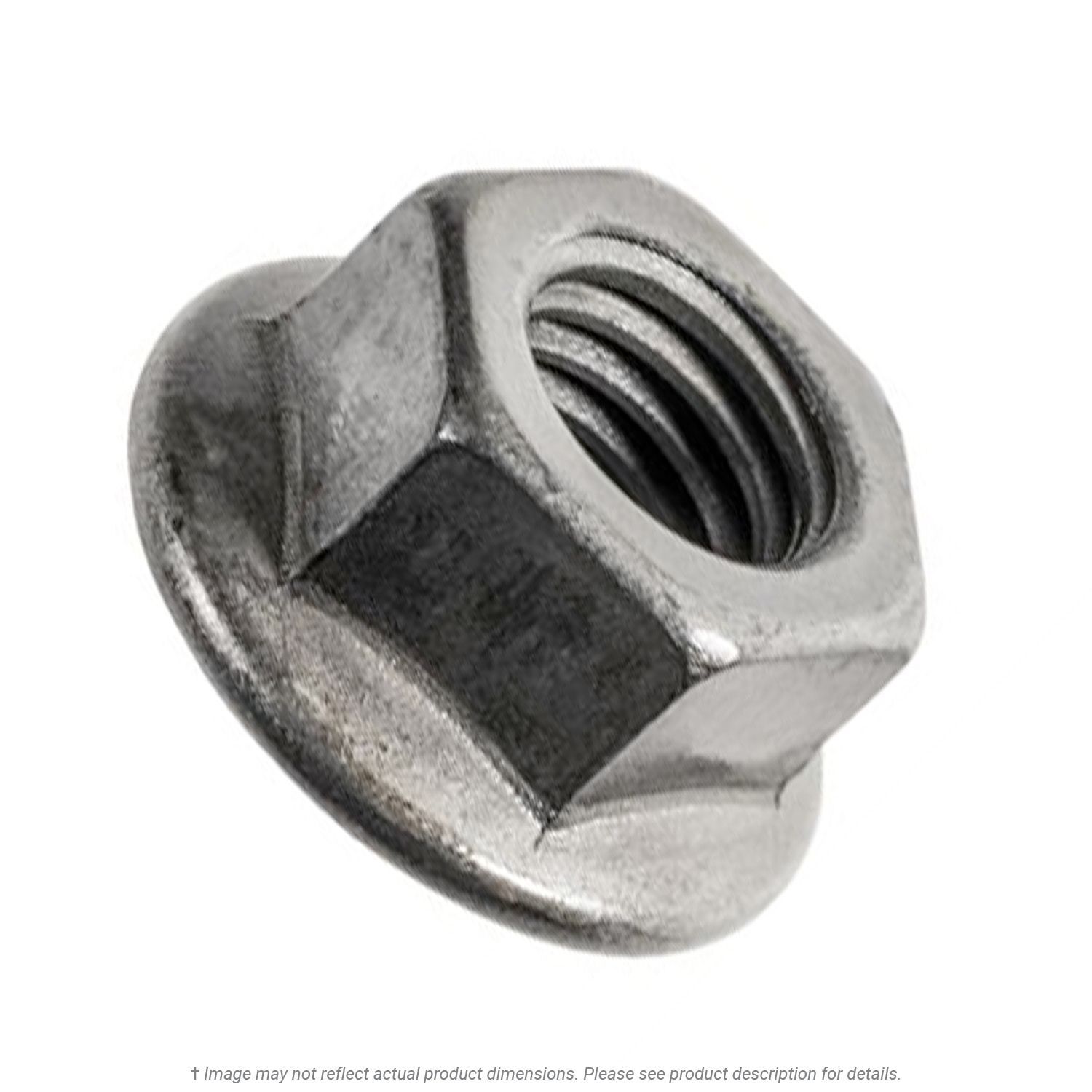 M61.00 Phosphate Hex Flange Nut 100 per Box K.L. Jack