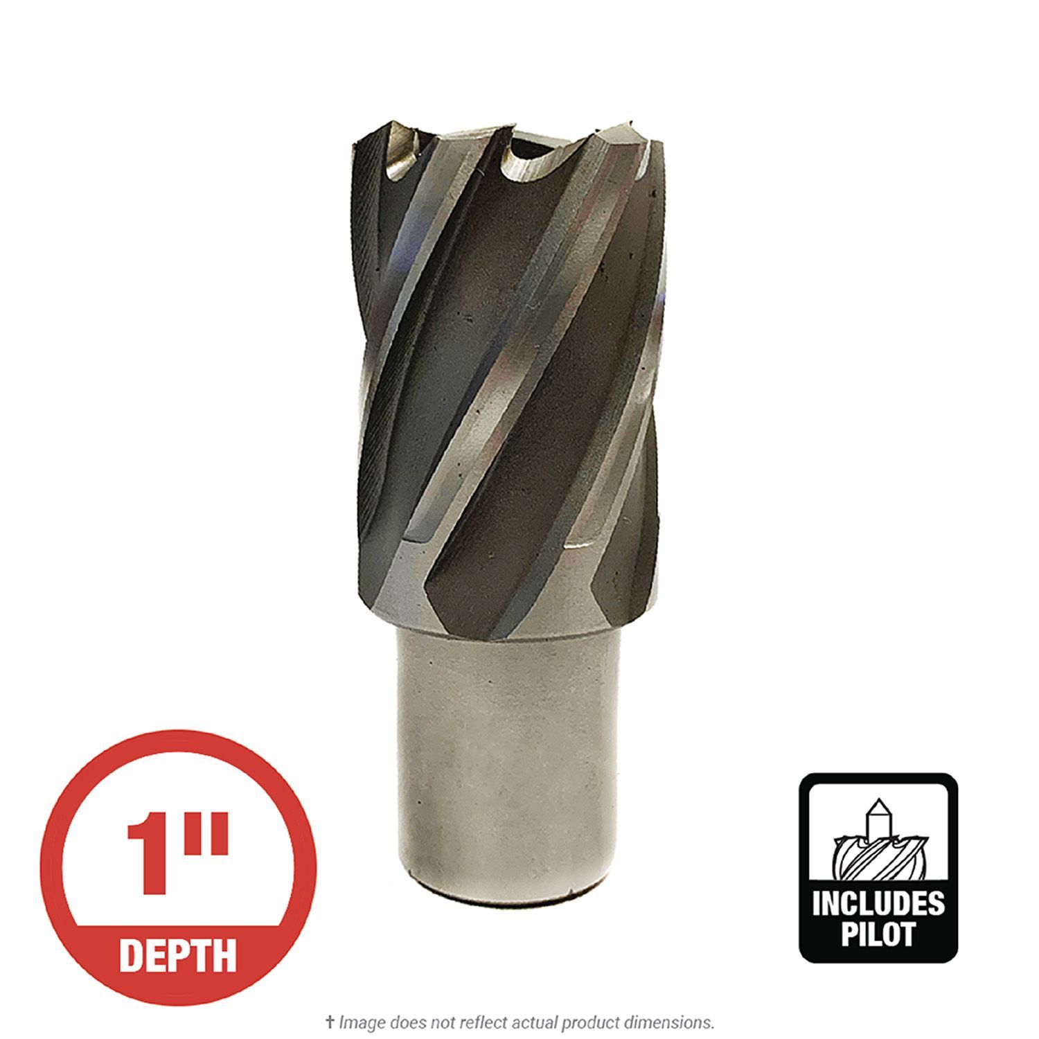 Fein Slugger 1-1/4" x 1" Deep HSS Annular Cutter with Pin