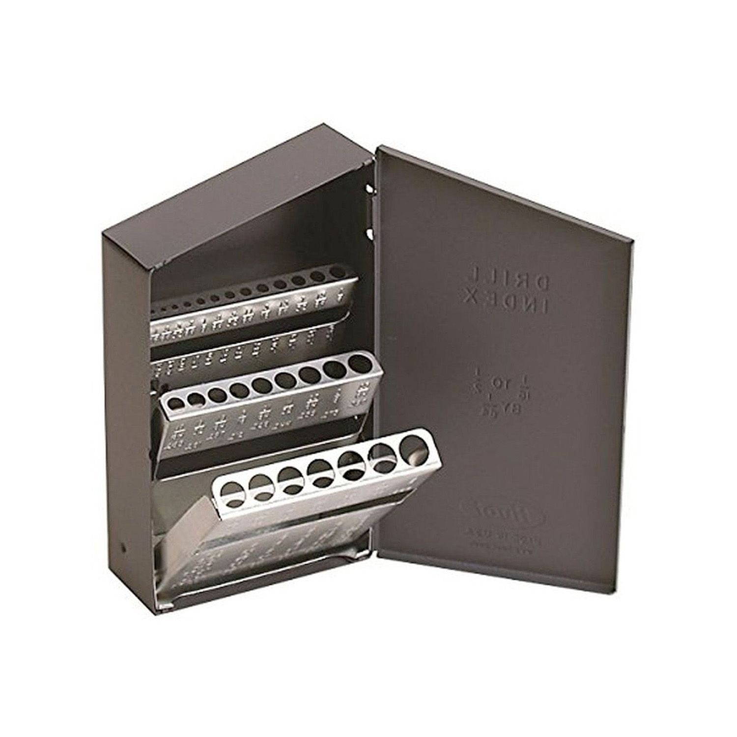 Metal Drill Bit Index Case (Empty) K.L. Jack