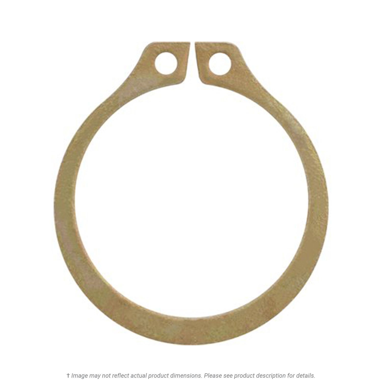 1-5/16" Zinc Plated External Retaining Ring - 50 per Box