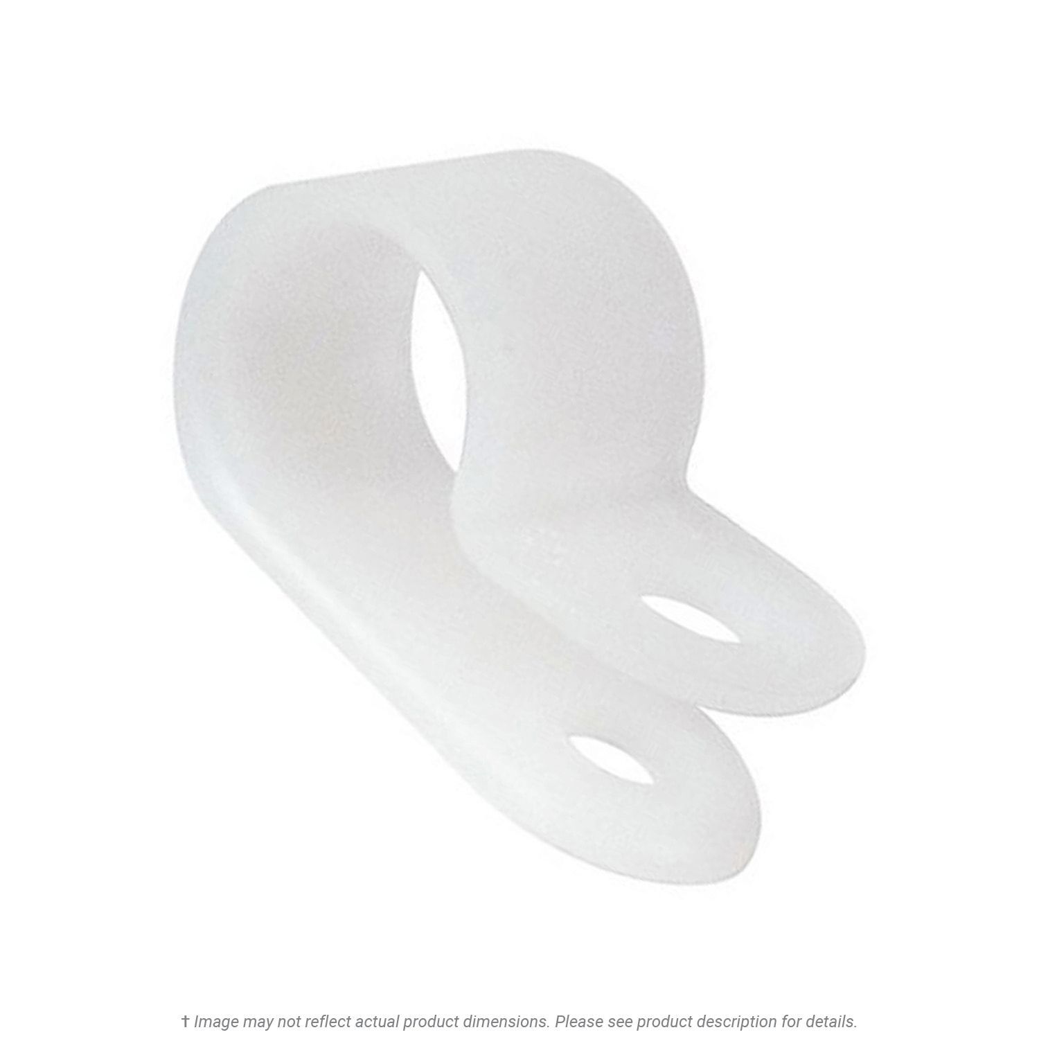 3/4" Nylon Tubing Clamp (1/2" Wide) - 25 per Box